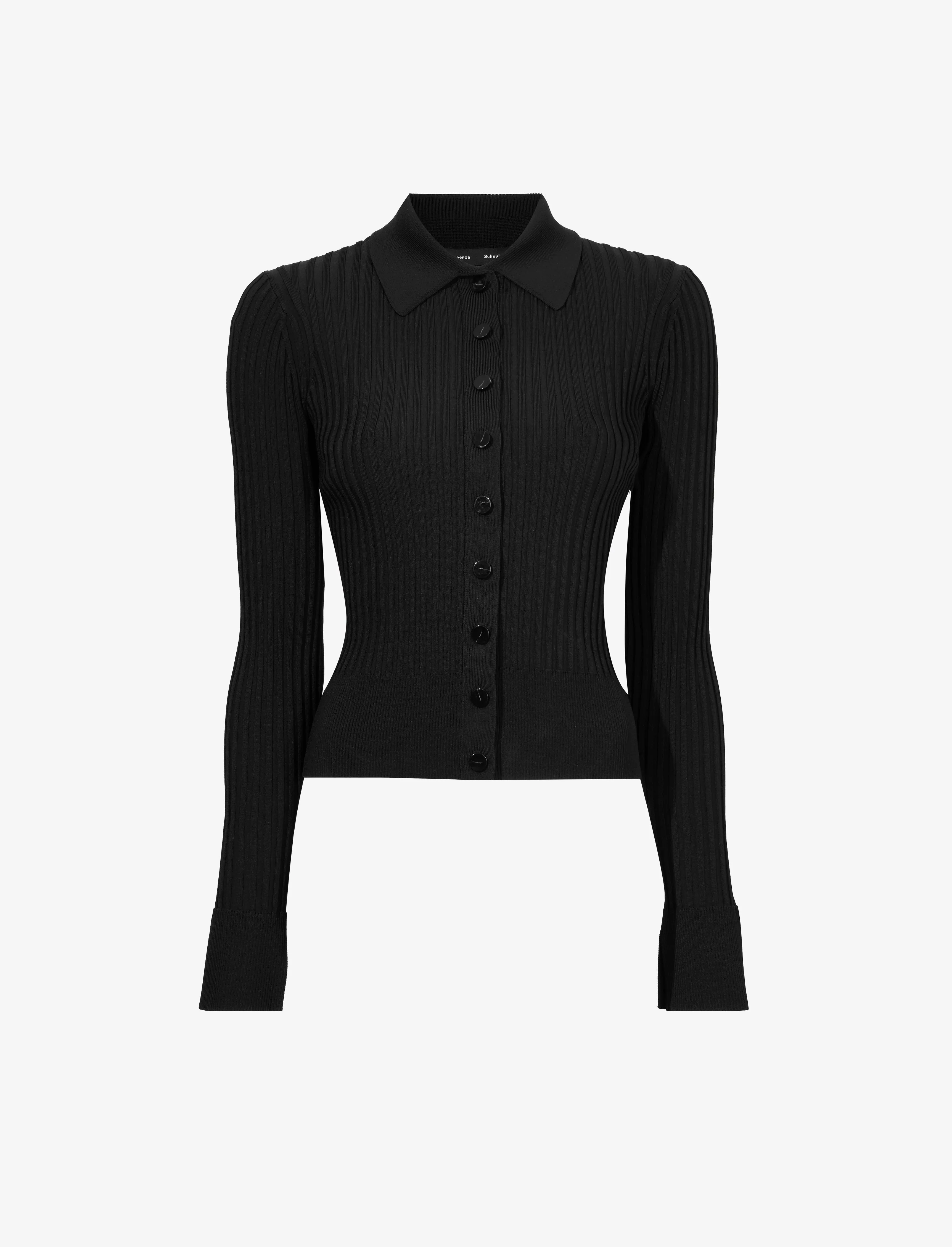 Carla Sweater in Midweight Viscose Rib sold by Proenza Schouler
