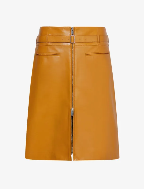 Glossy Leather Skirt sold by Proenza Schouler