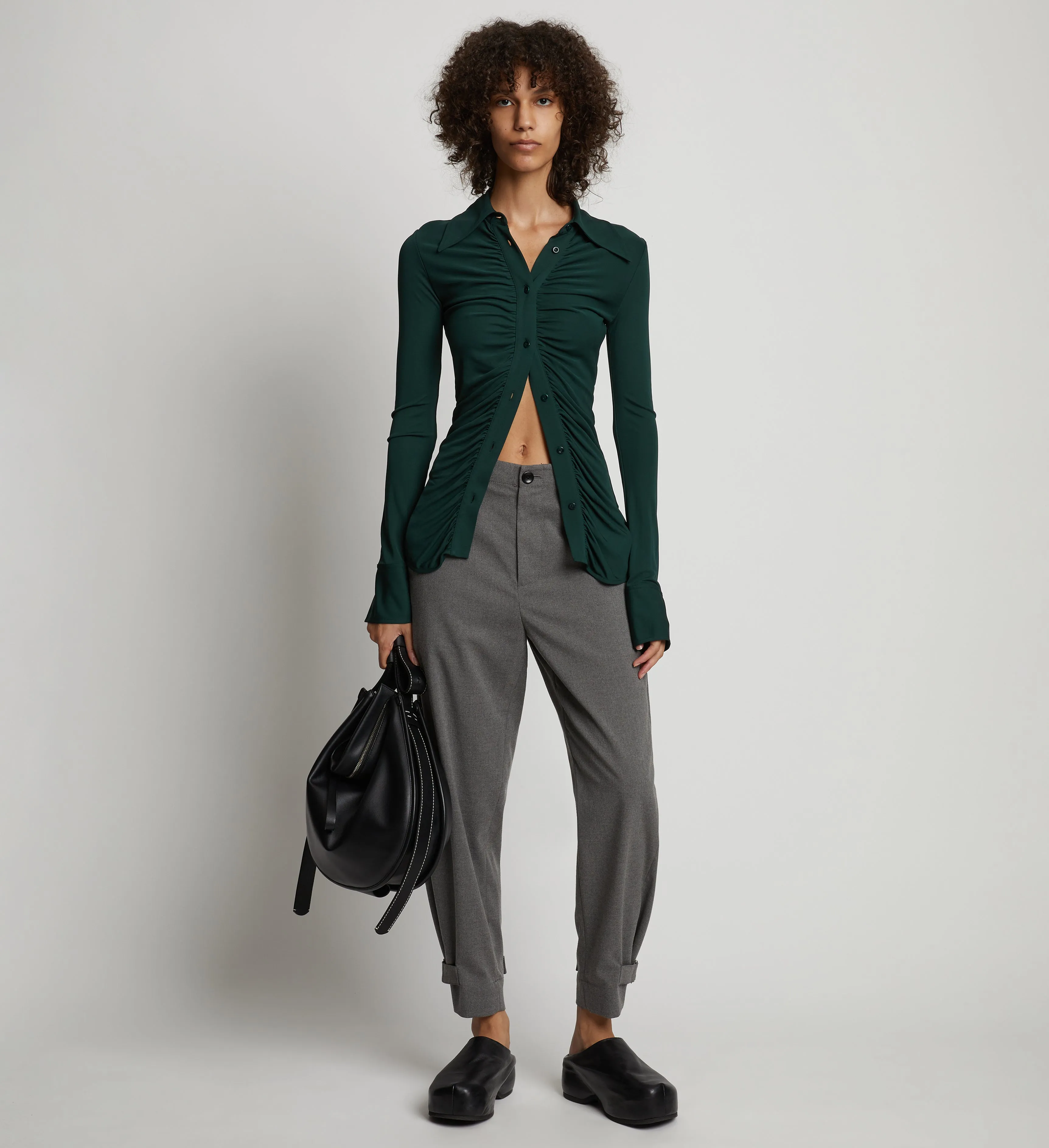 Flannel Tapered Pant sold by Proenza Schouler product image thumbnail 2