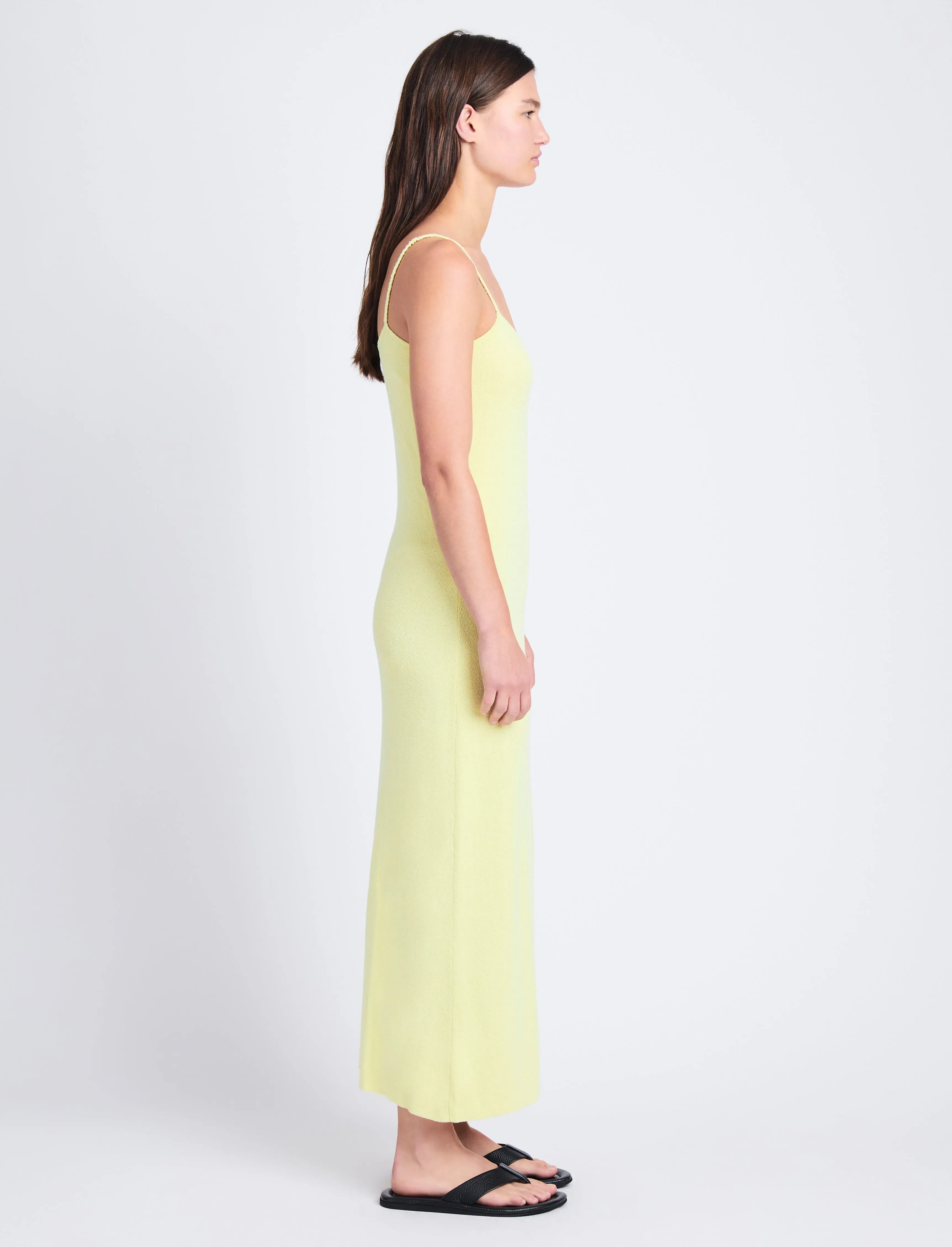 Astrid Knit Dress in Boucle Viscose sold by Proenza Schouler product image thumbnail 3
