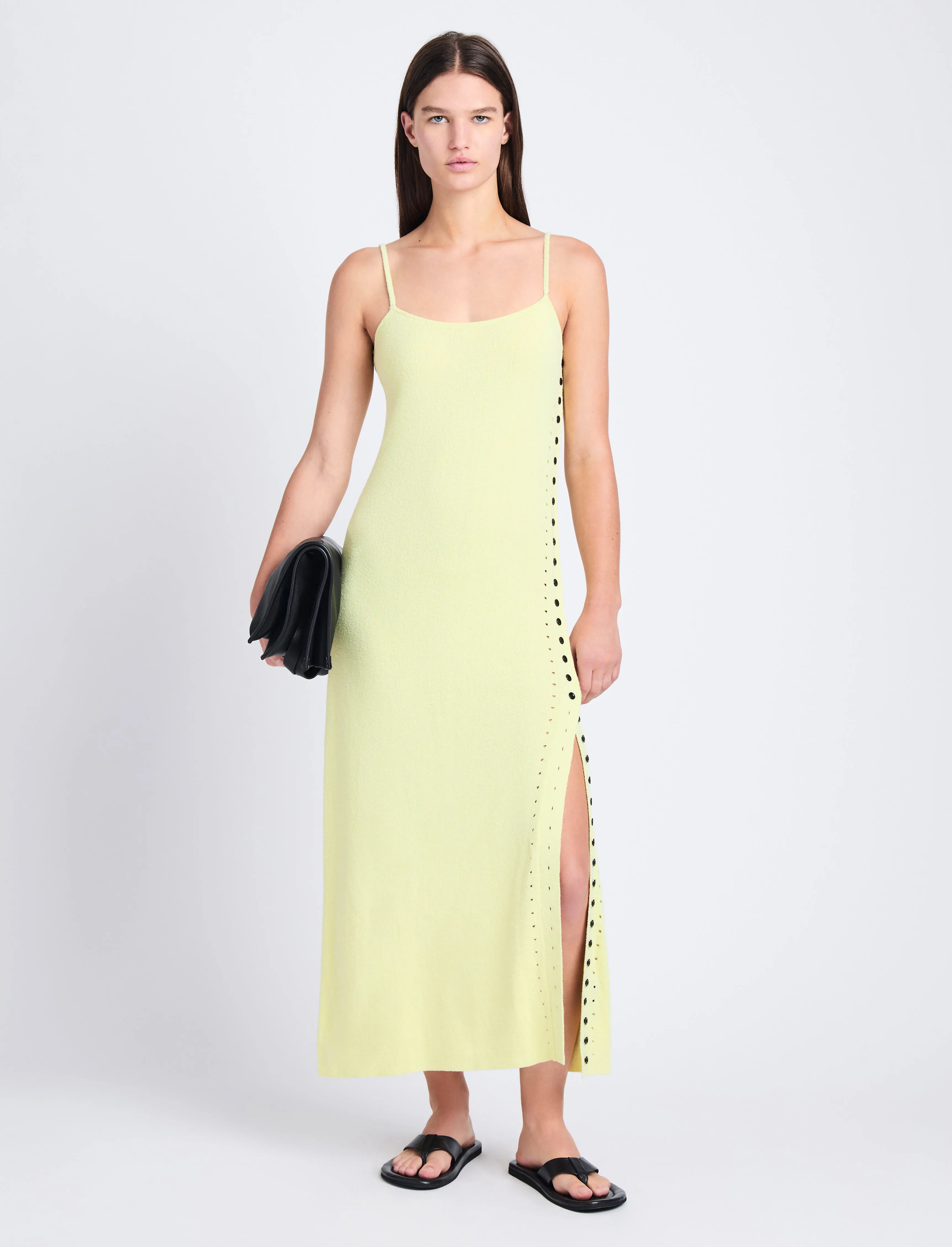 Astrid Knit Dress in Boucle Viscose sold by Proenza Schouler product image thumbnail 2