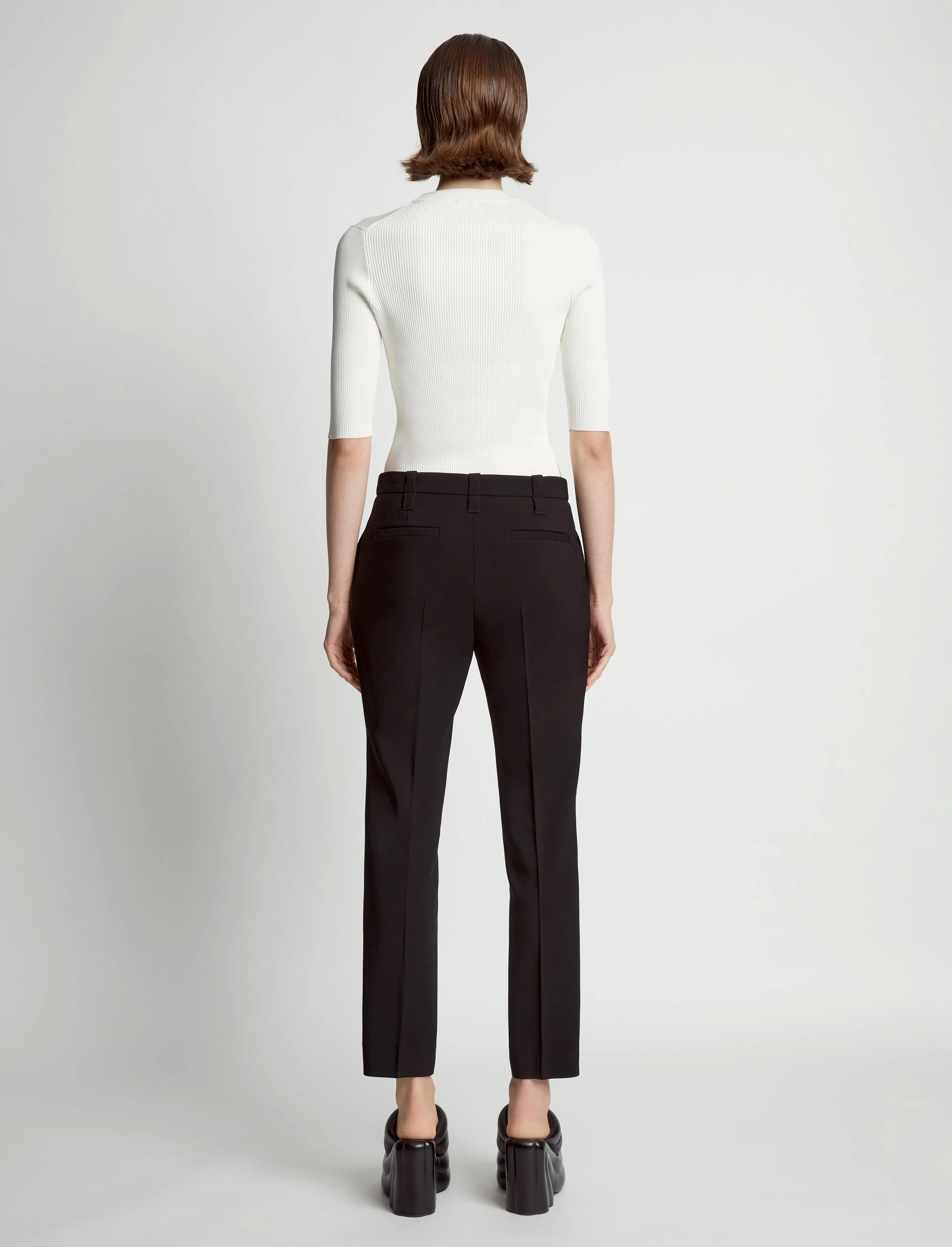 Viscose Suiting Straight Pants sold by Proenza Schouler product image thumbnail 4