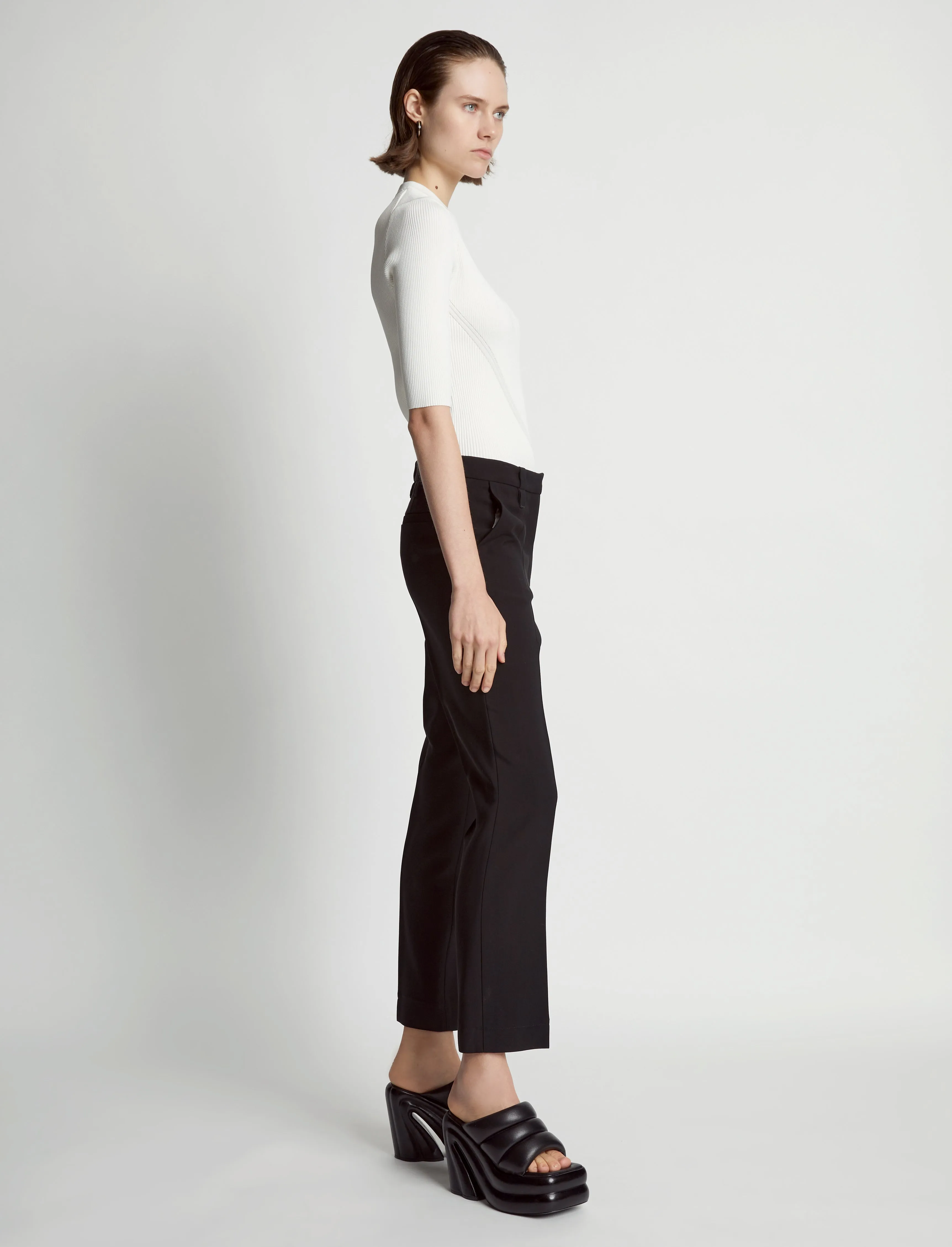 Viscose Suiting Straight Pants sold by Proenza Schouler product image thumbnail 3
