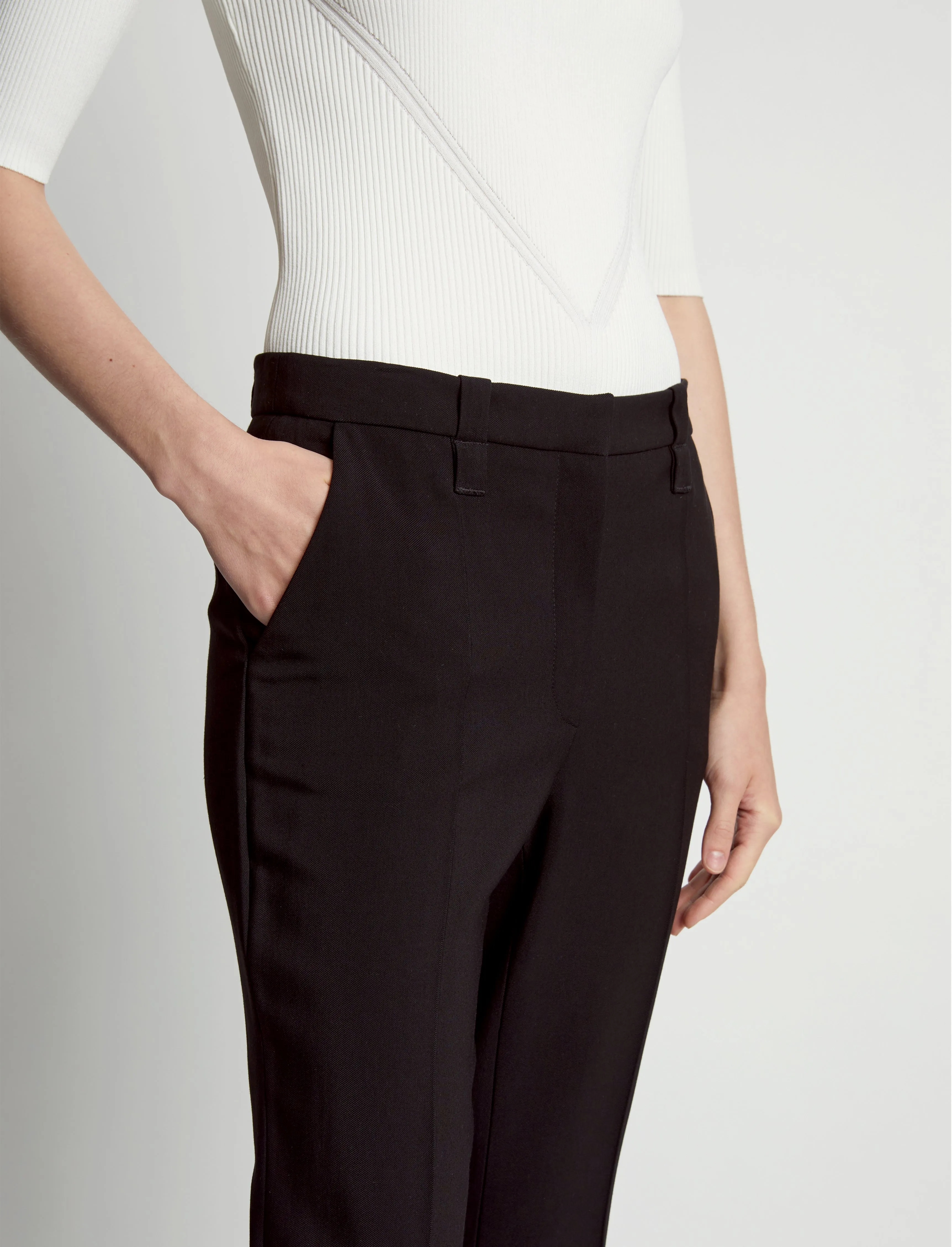 Viscose Suiting Straight Pants sold by Proenza Schouler product image thumbnail 5