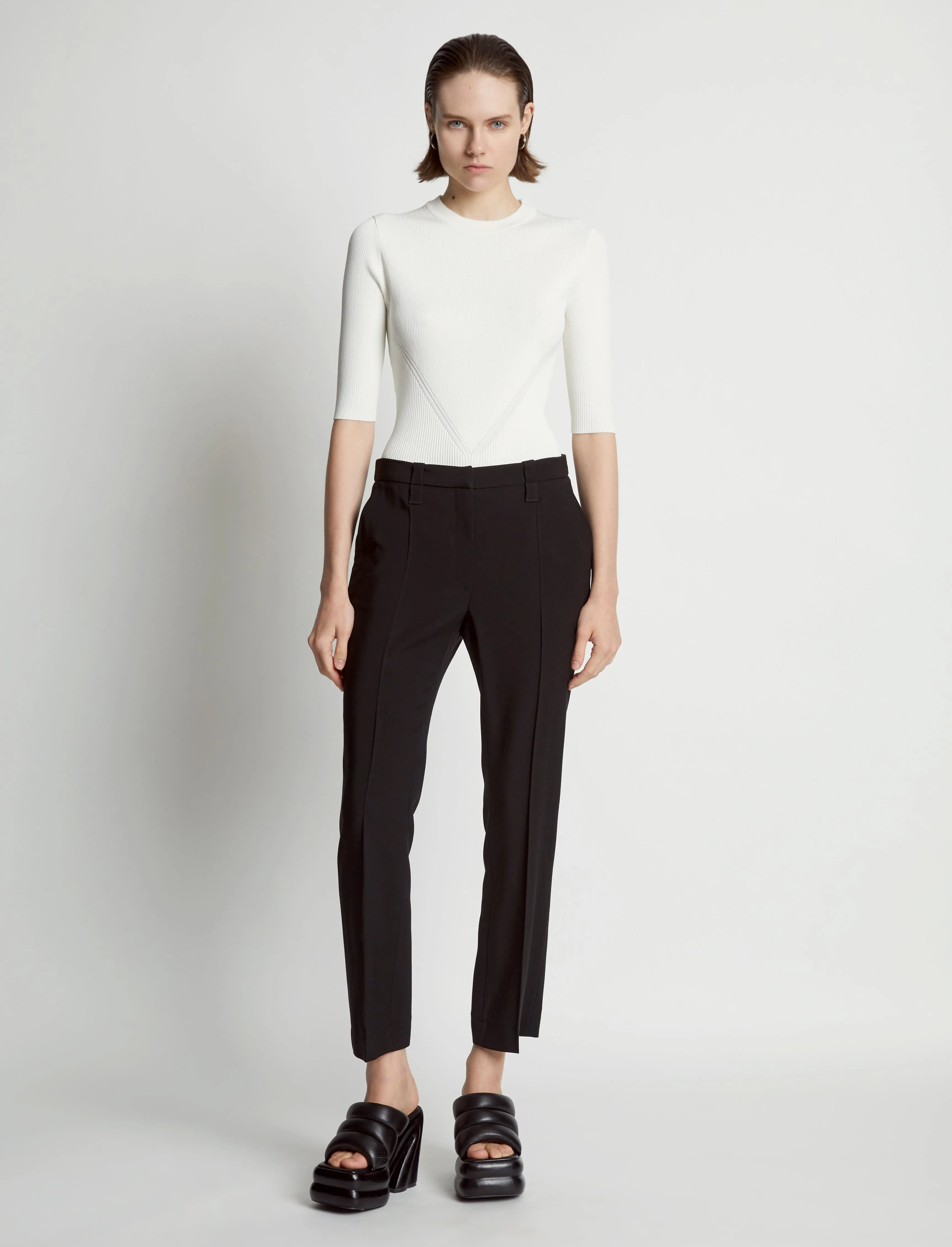 Viscose Suiting Straight Pants sold by Proenza Schouler product image thumbnail 2