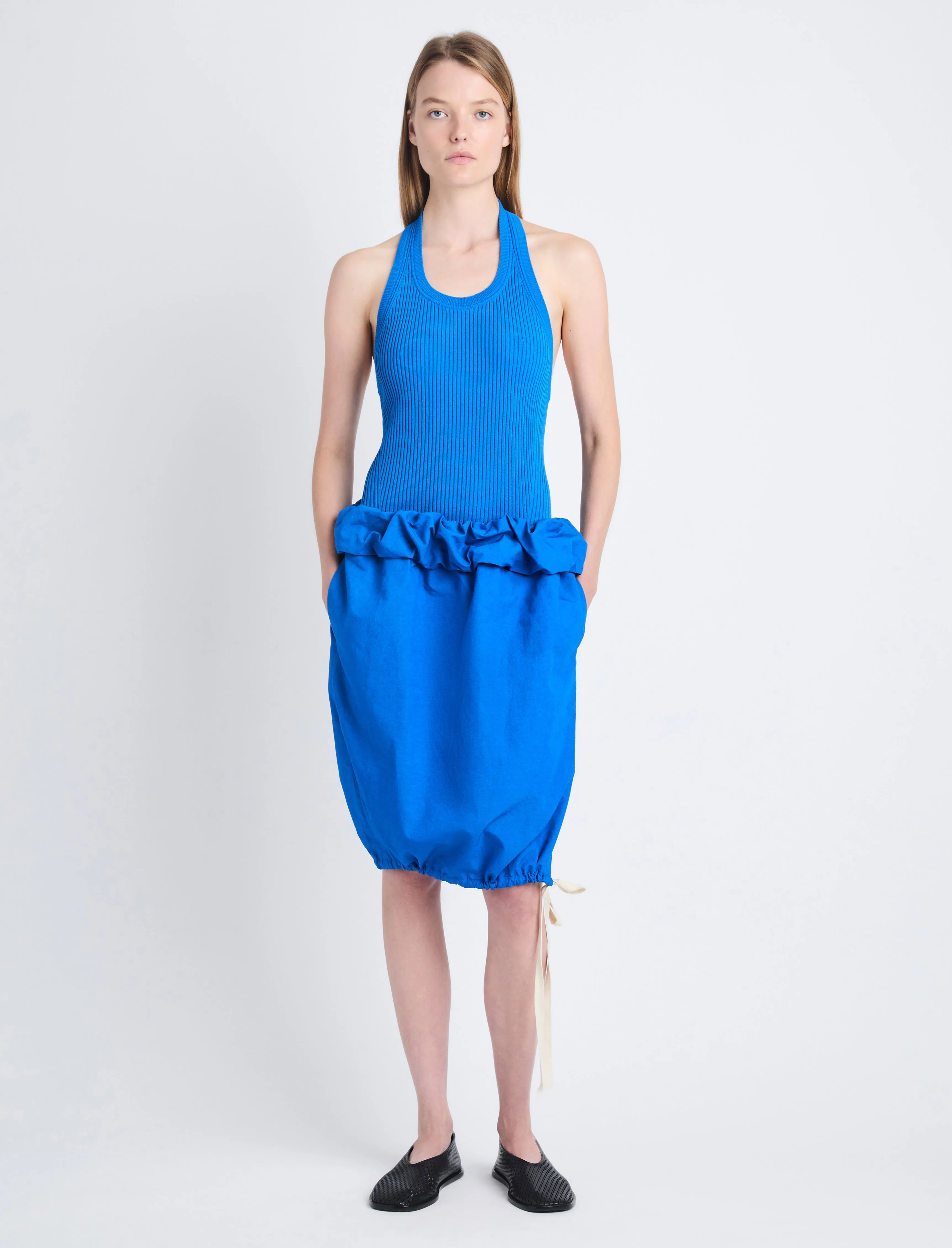 Hayley Skirt in Lightweight Crinkle Poplin sold by Proenza Schouler product image thumbnail 2