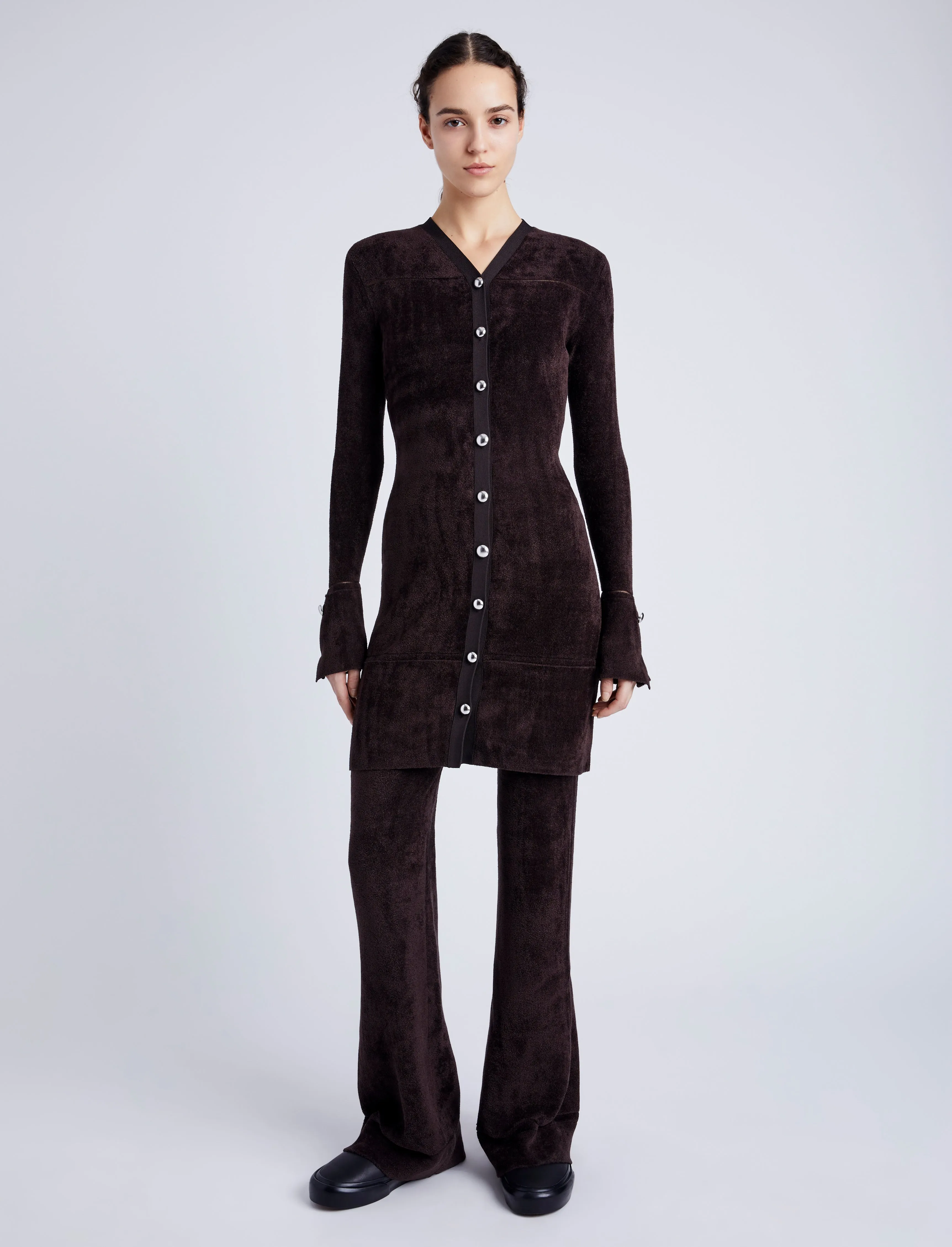 Lucille Cardigan in Chenille sold by Proenza Schouler product image thumbnail 2