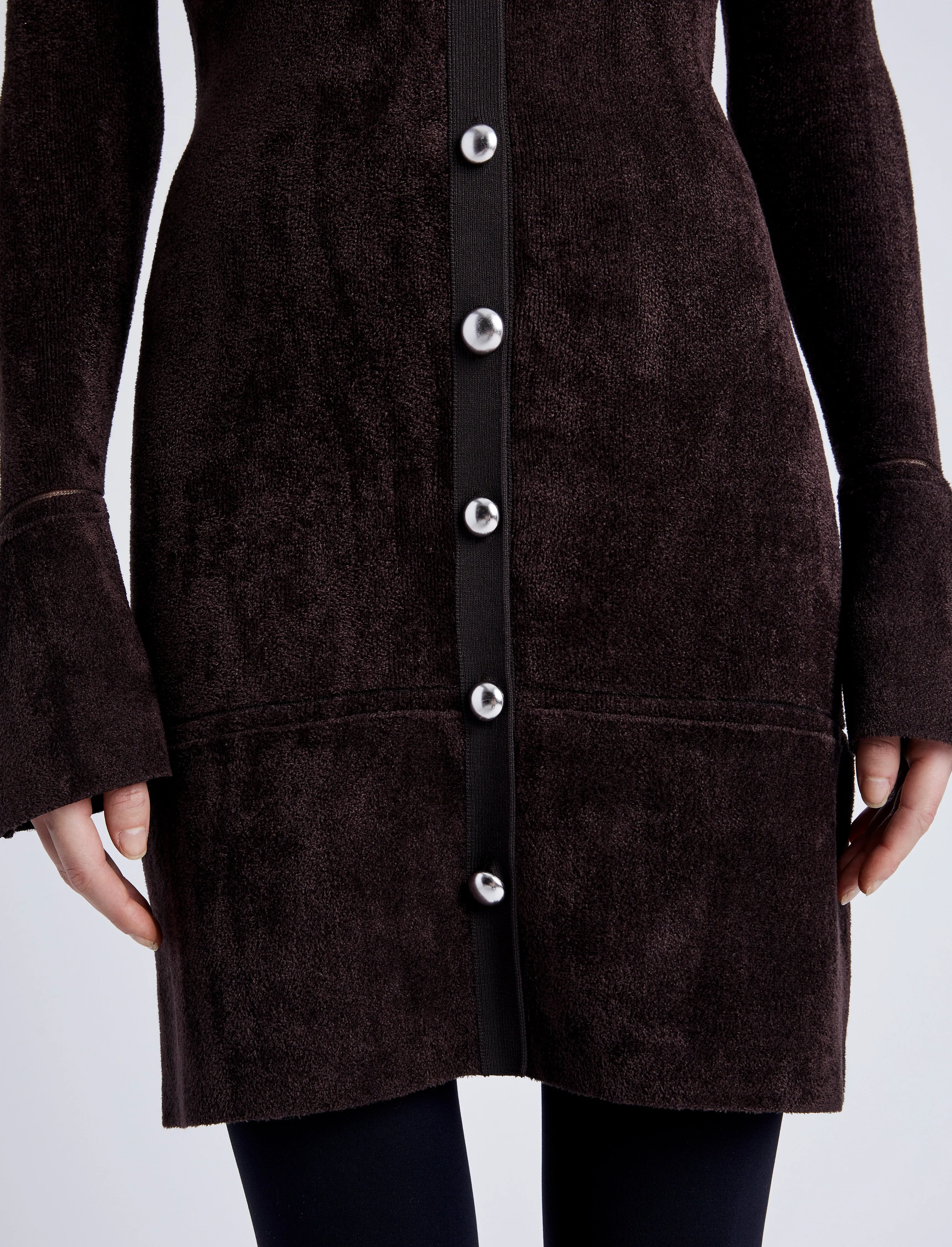 Lucille Cardigan in Chenille sold by Proenza Schouler product image thumbnail 5