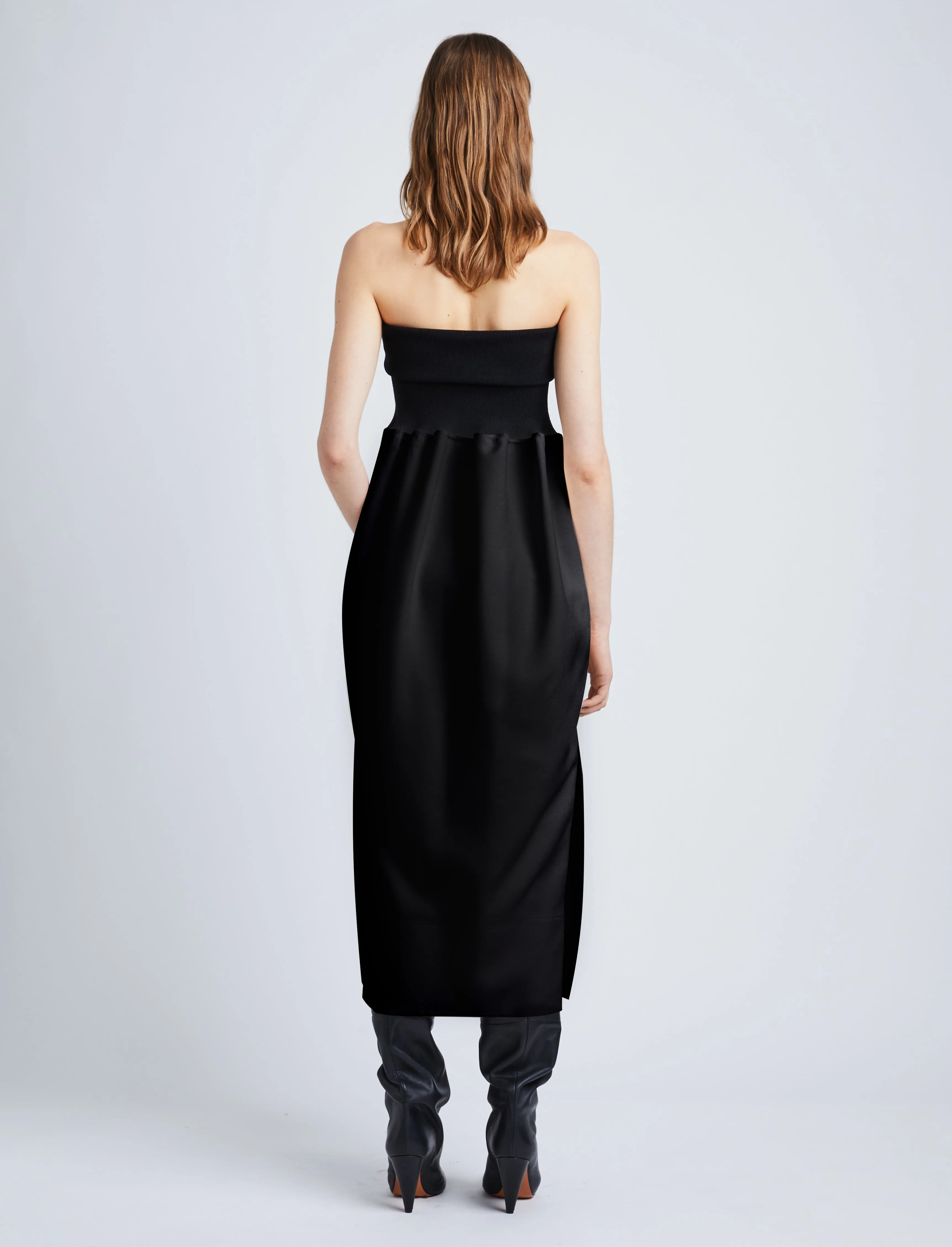 Viscose Crepe Knit Dress sold by Proenza Schouler product image thumbnail 4