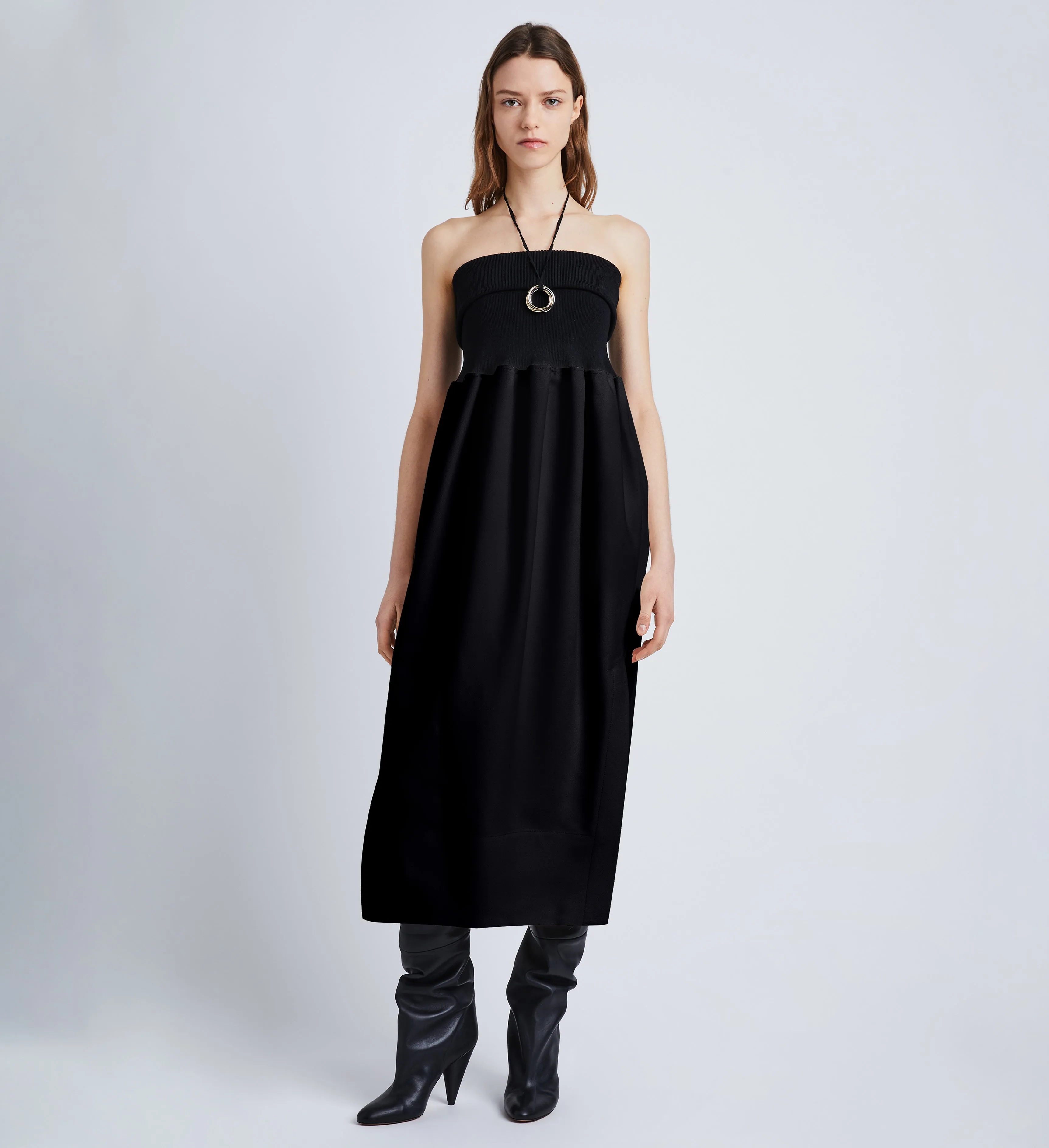 Viscose Crepe Knit Dress sold by Proenza Schouler product image thumbnail 2