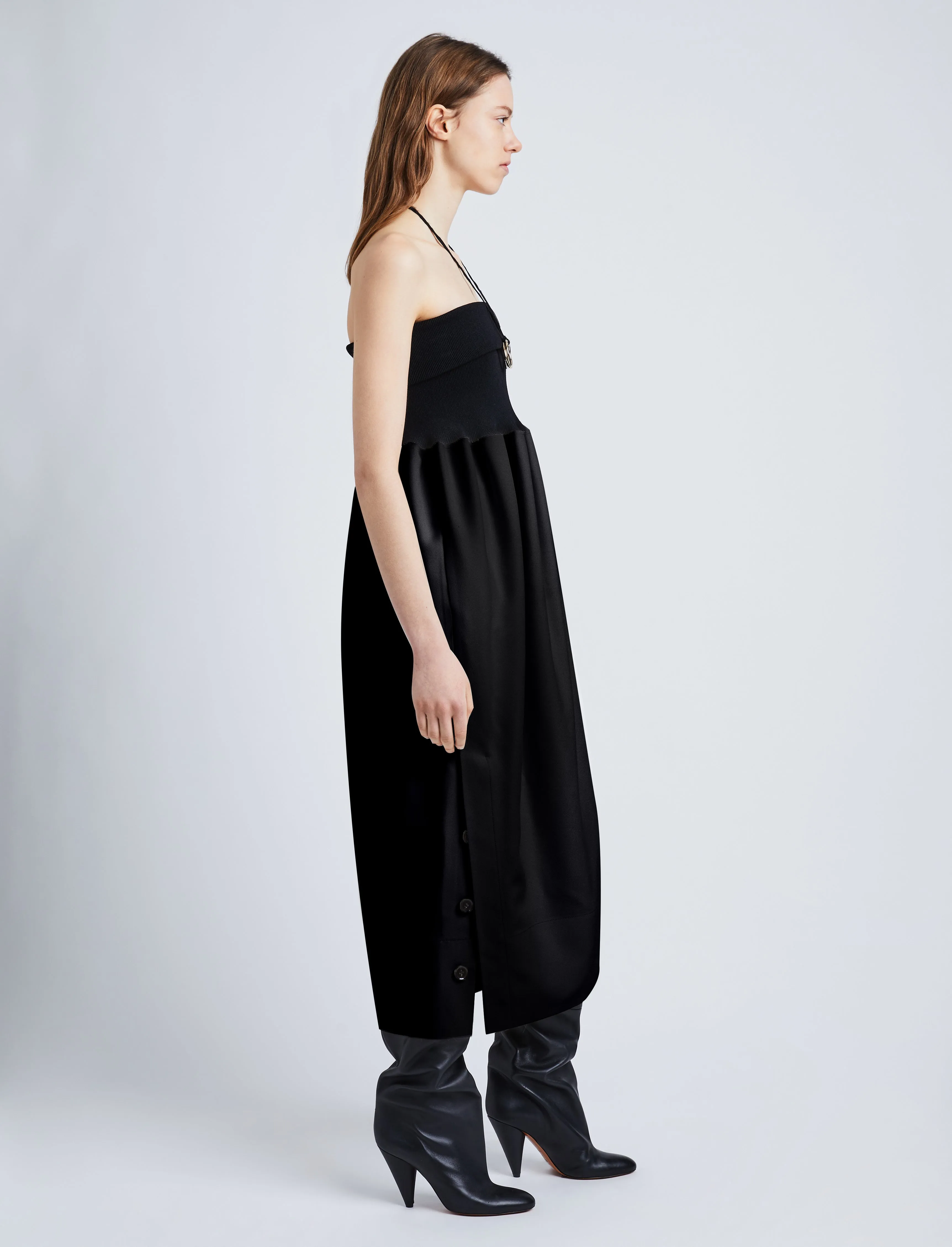 Viscose Crepe Knit Dress sold by Proenza Schouler product image thumbnail 3