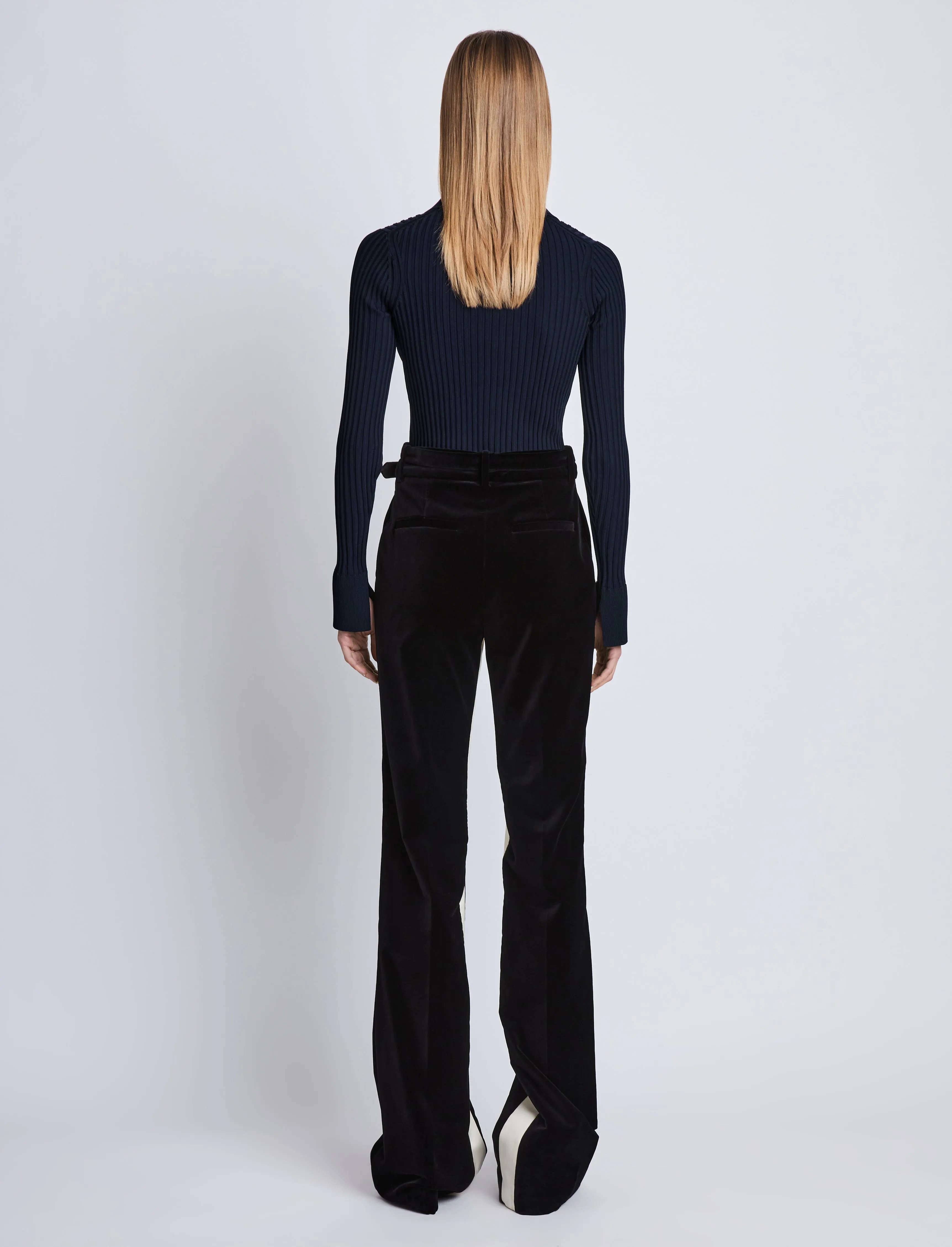Carla Sweater in Midweight Viscose Rib sold by Proenza Schouler product image thumbnail 5