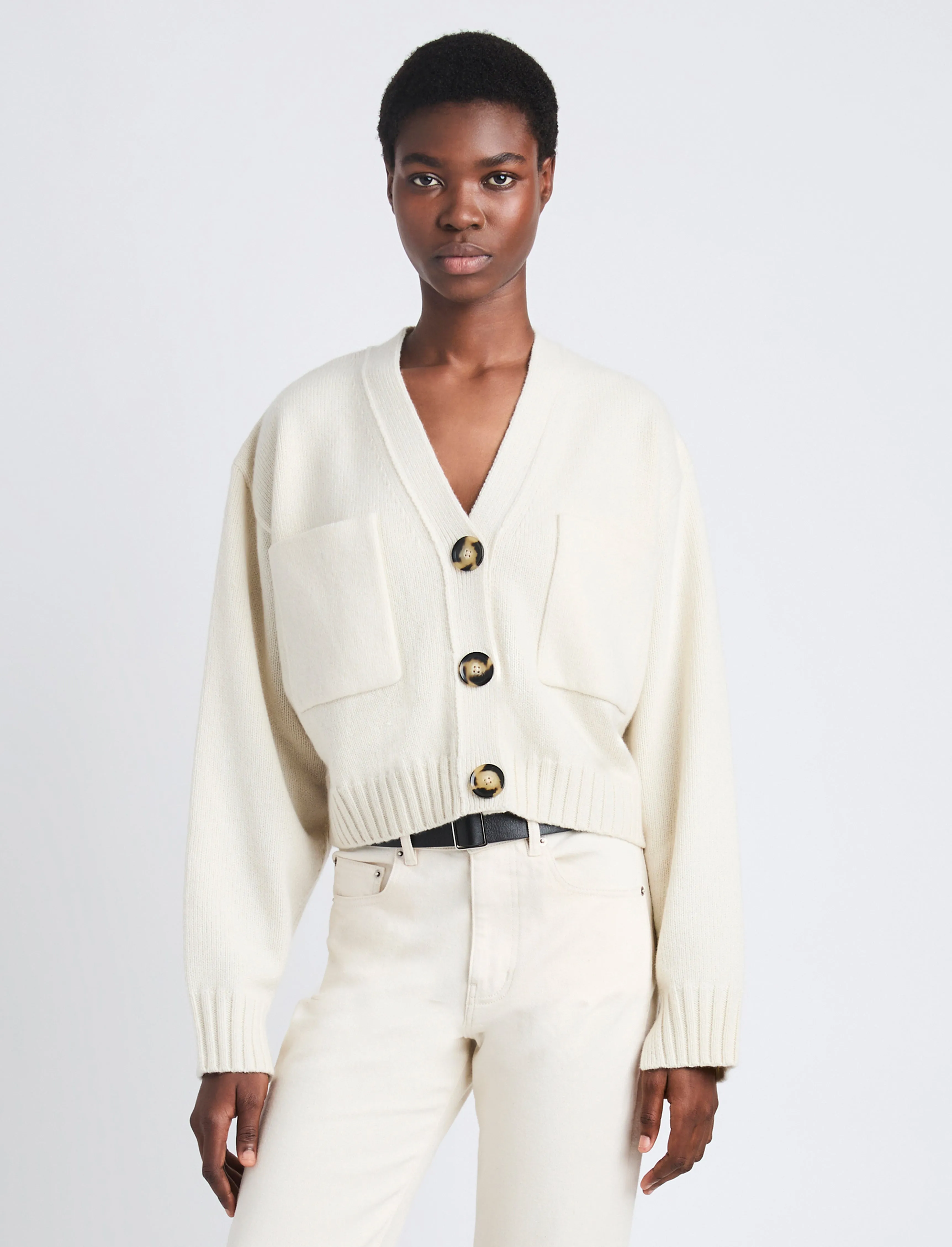 Sofia Cardigan in Eco Cashmere sold by Proenza Schouler product image thumbnail 2