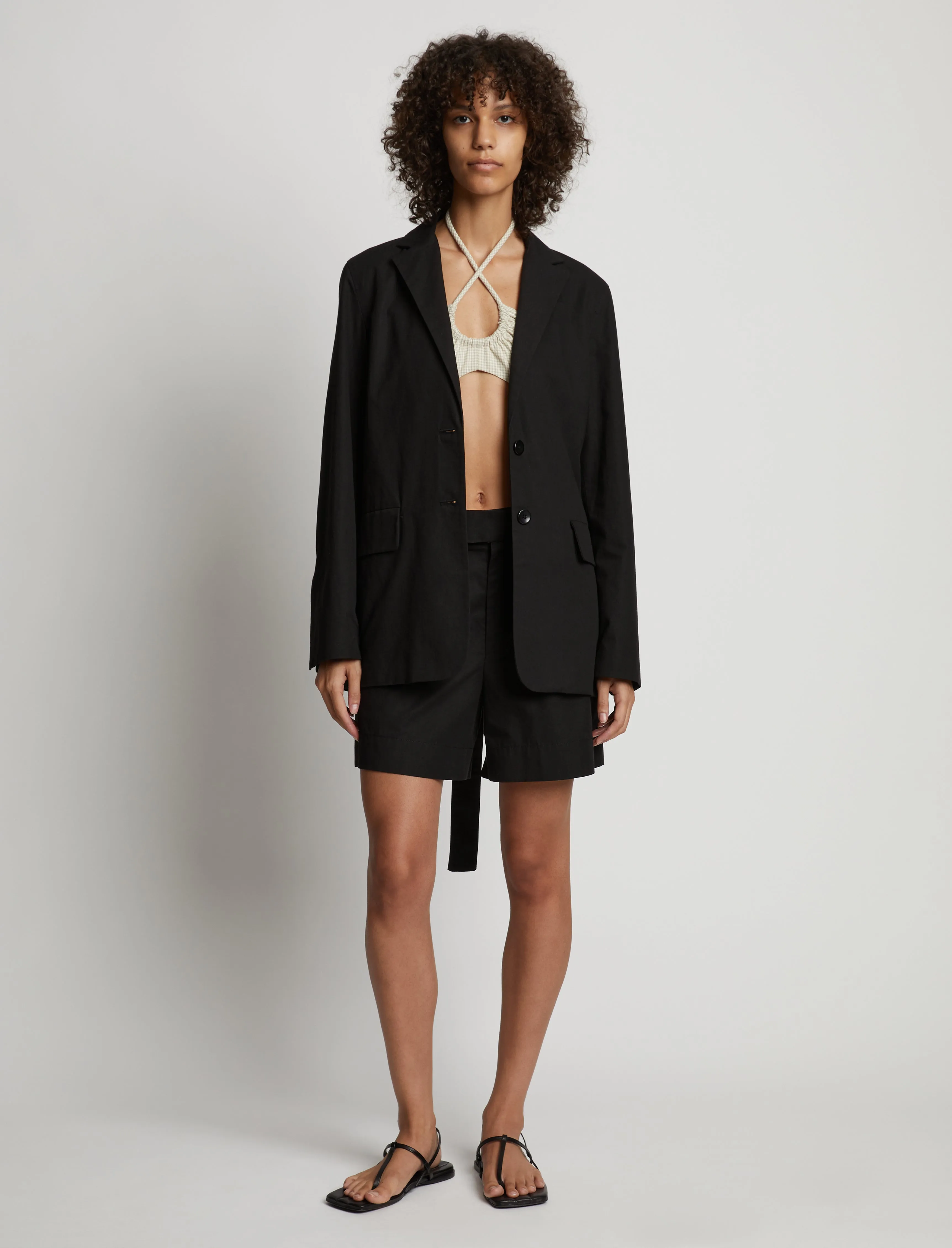 Cotton Linen Blazer sold by Proenza Schouler product image thumbnail 3