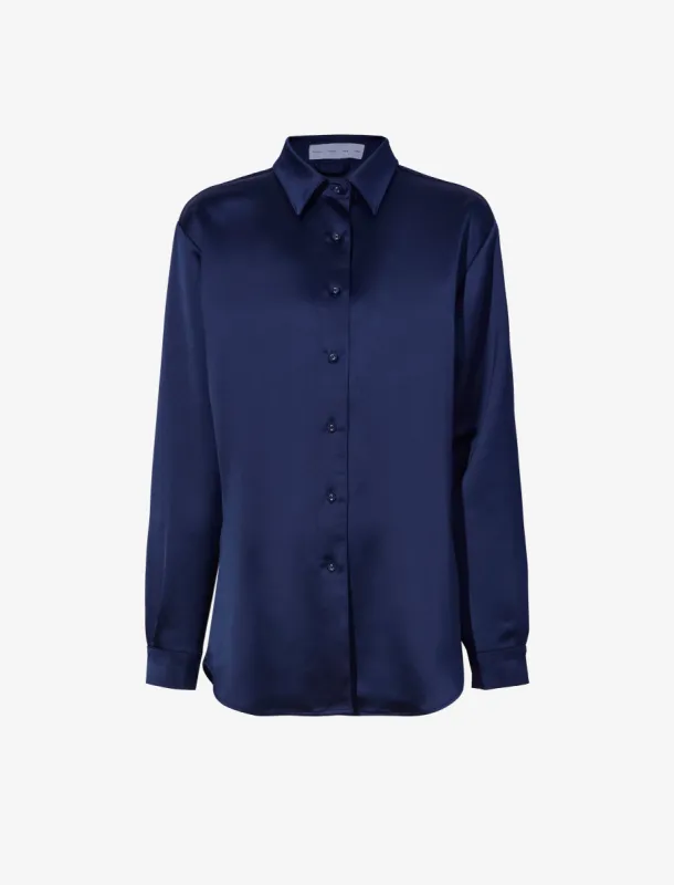 Raven Shirt in Satin sold by Proenza Schouler
