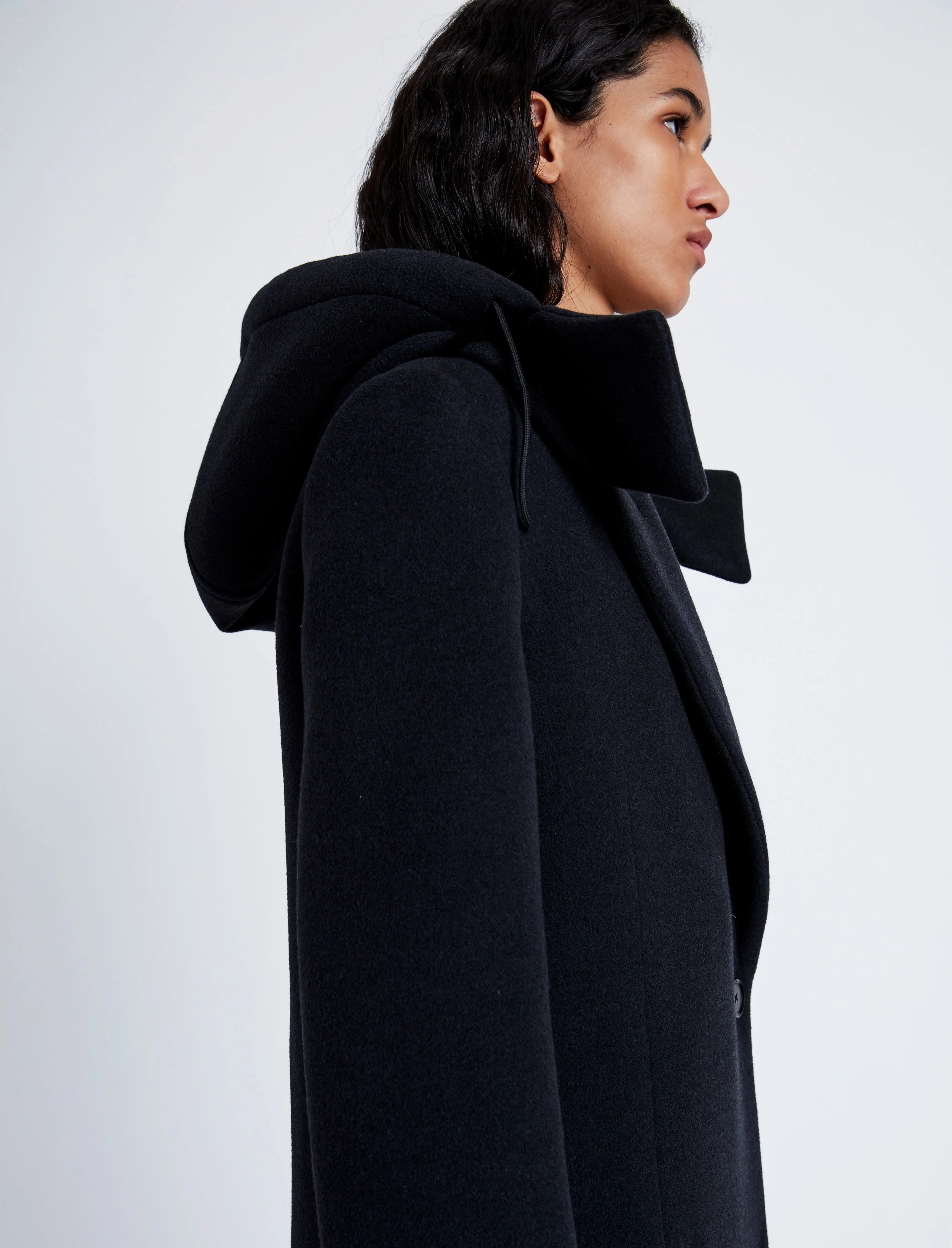 Reed Coat in Brushed Melange Wool sold by Proenza Schouler product image thumbnail 5