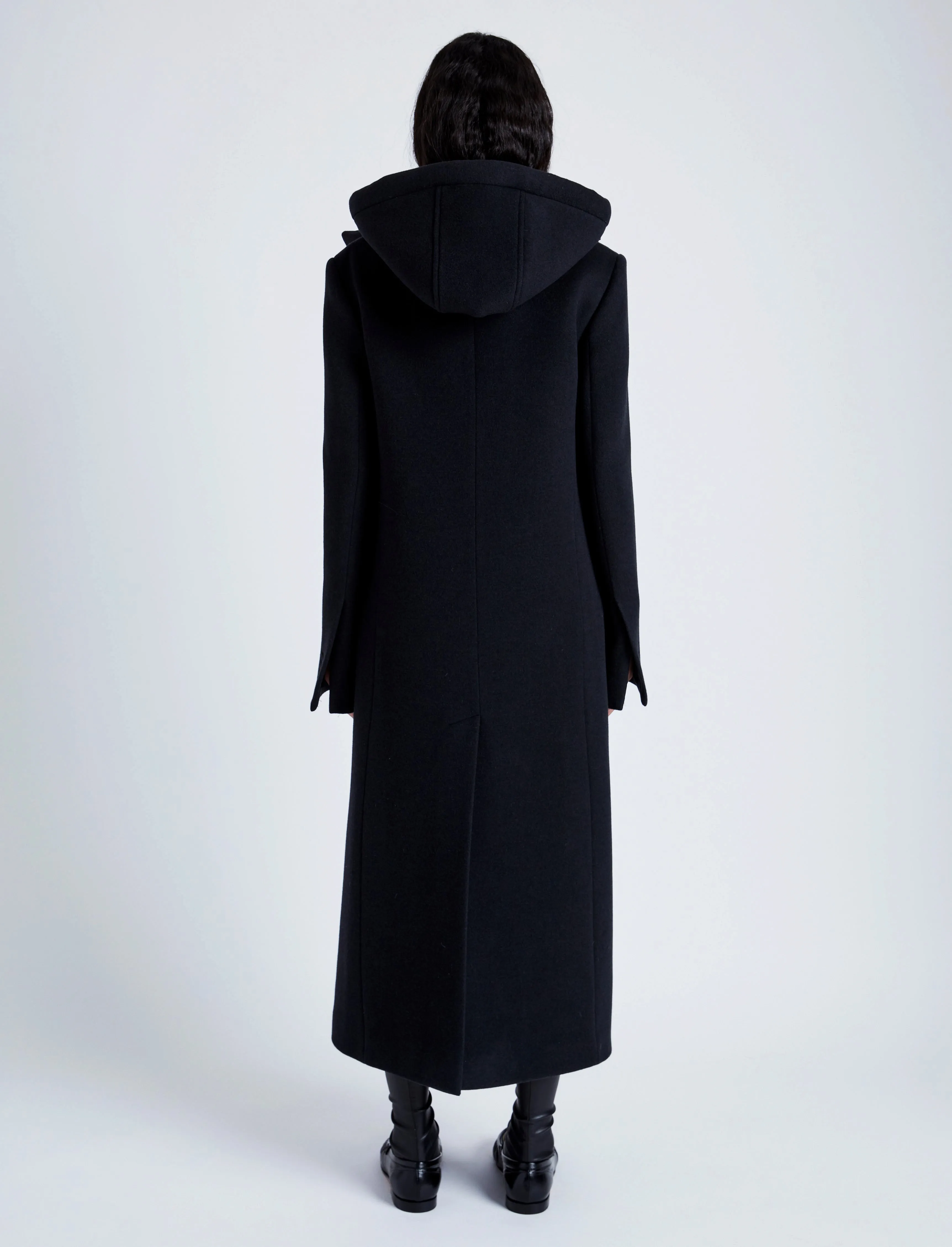 Reed Coat in Brushed Melange Wool sold by Proenza Schouler product image thumbnail 4