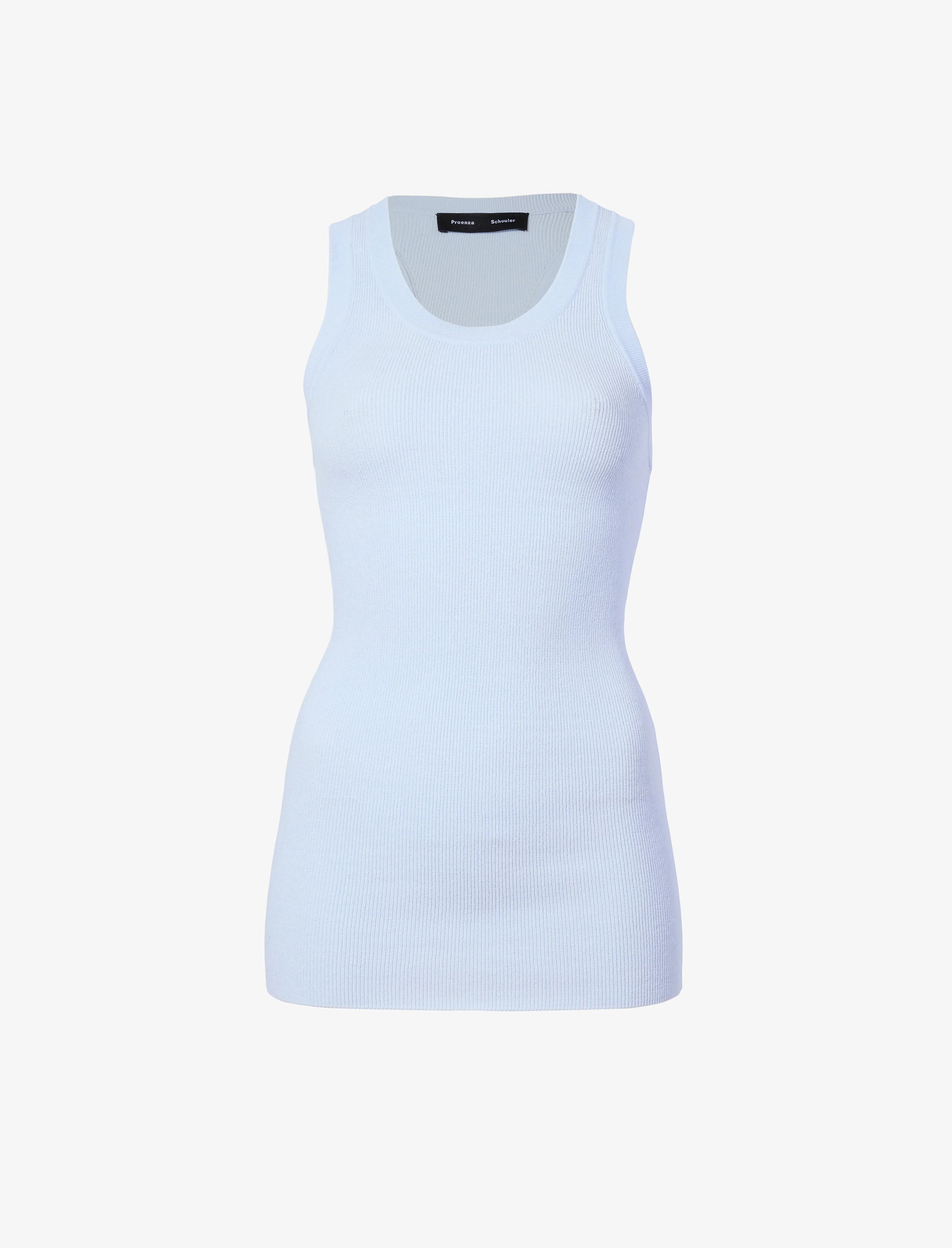 Roberts Knit Tank in Matte Viscose Rib sold by Proenza Schouler