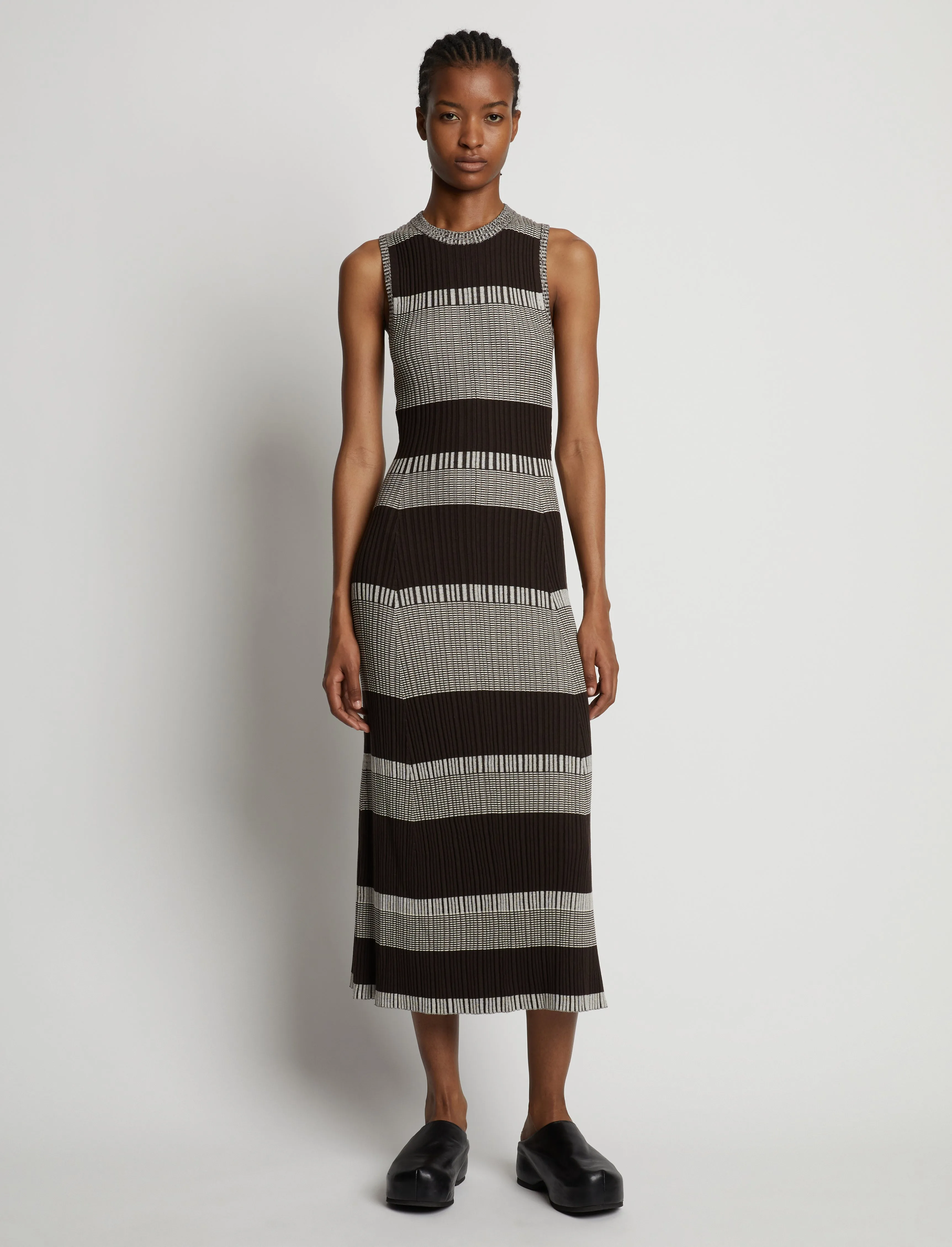 Mini Stripe Sleeveless Knit Dress sold by Proenza Schouler product image thumbnail 2