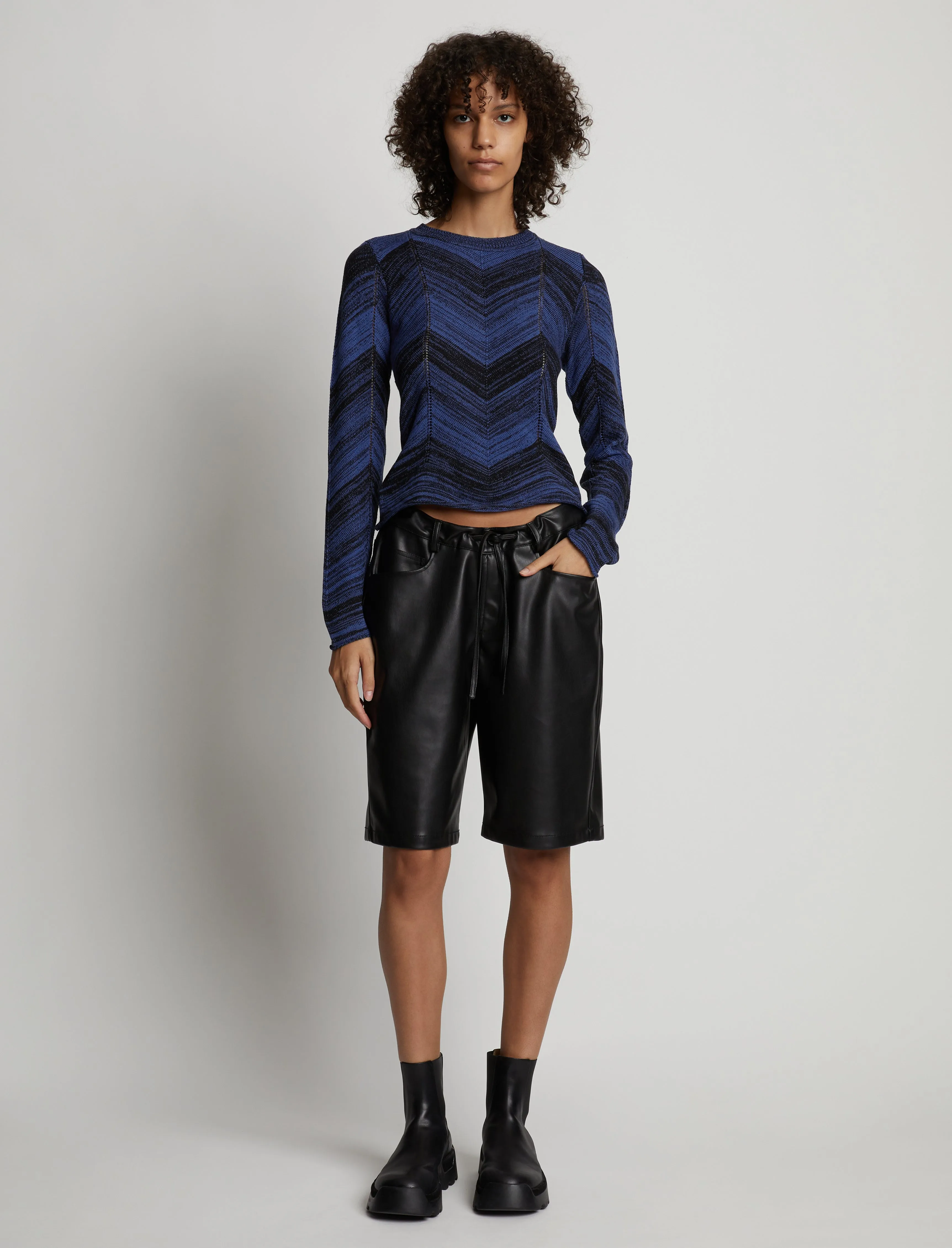 Marled Stripe Knit Sweater sold by Proenza Schouler product image thumbnail 3