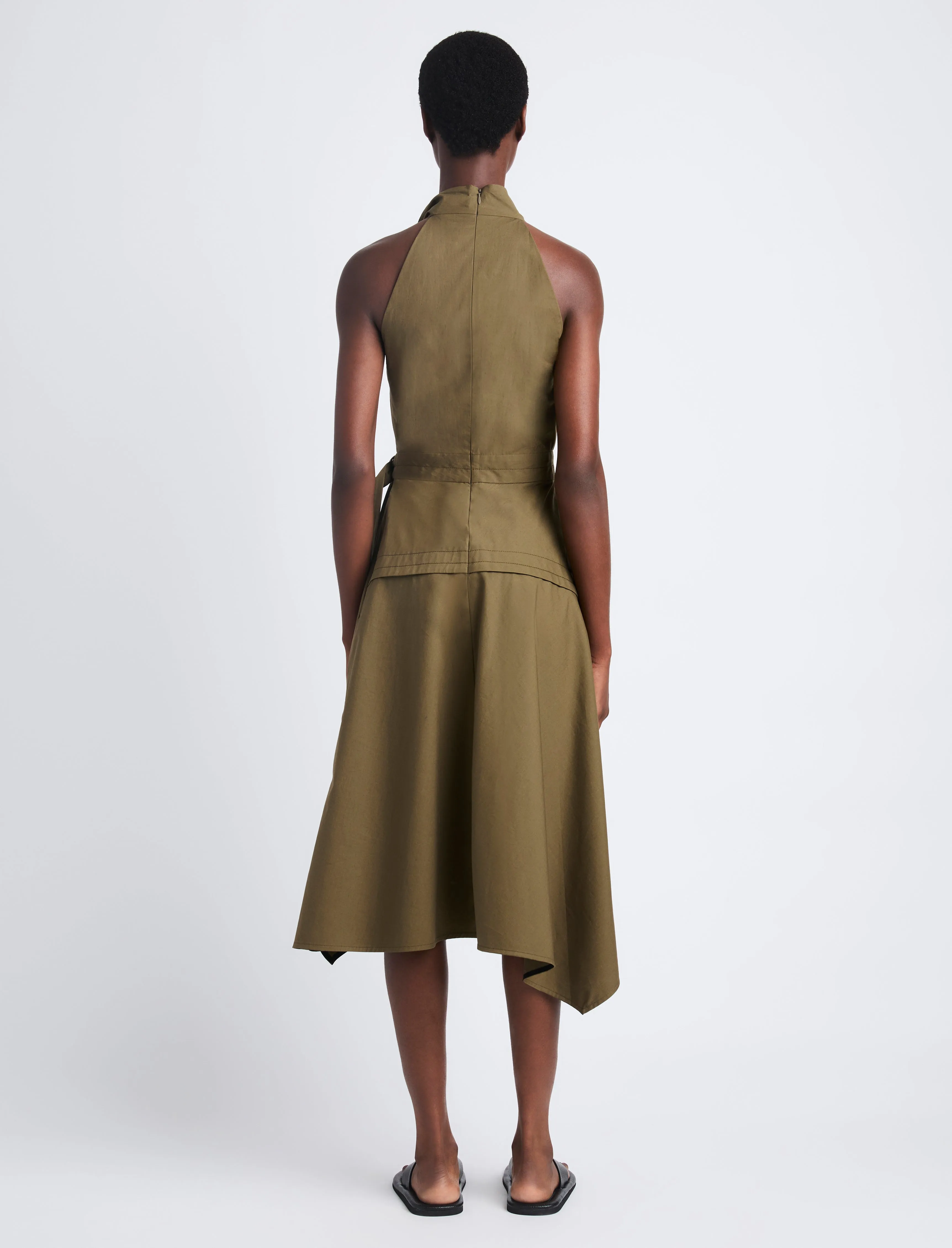 Yoko Dress in Compact Poplin sold by Proenza Schouler product image thumbnail 4