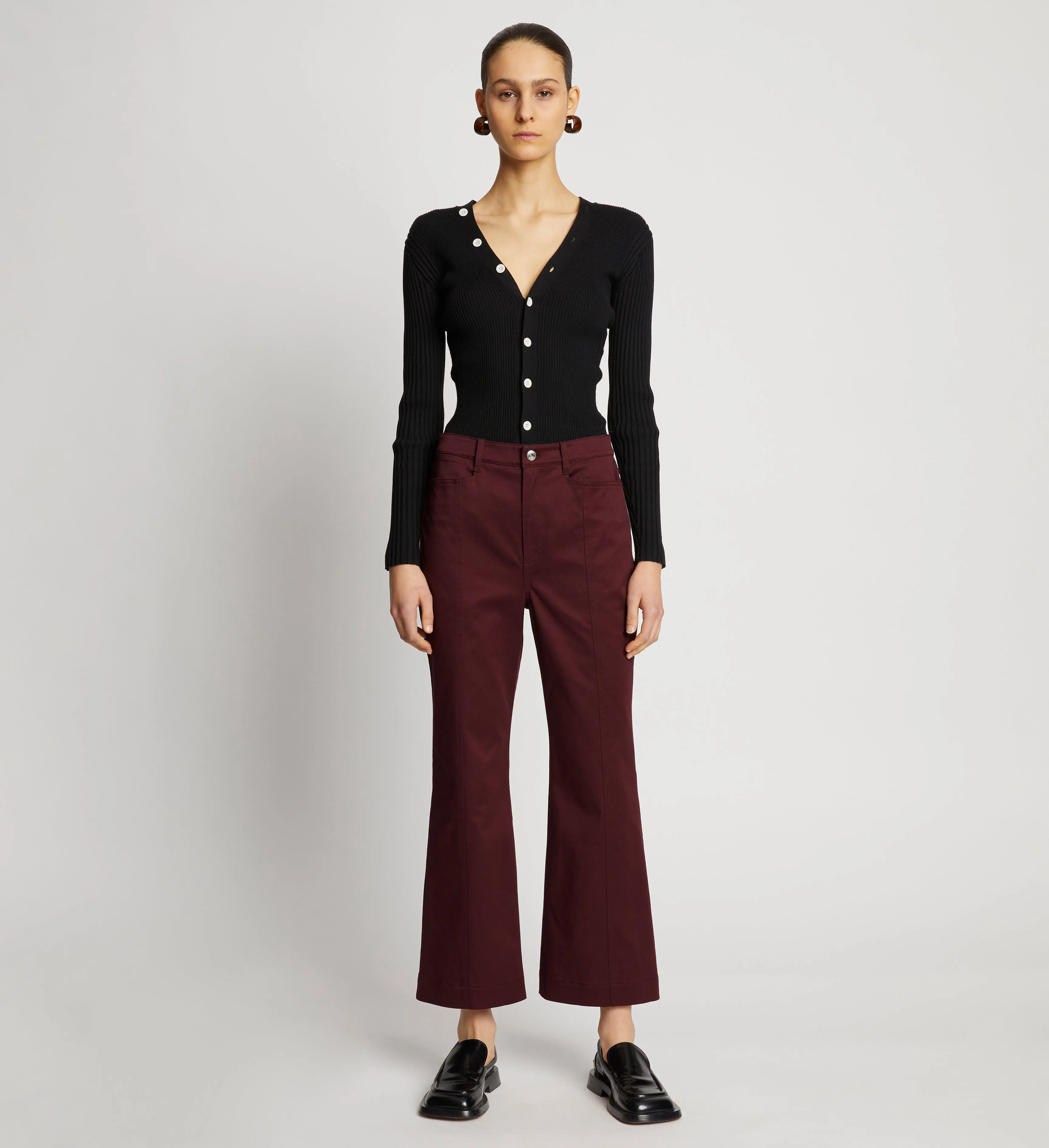 Cotton Twill Cropped Pants sold by Proenza Schouler product image thumbnail 2