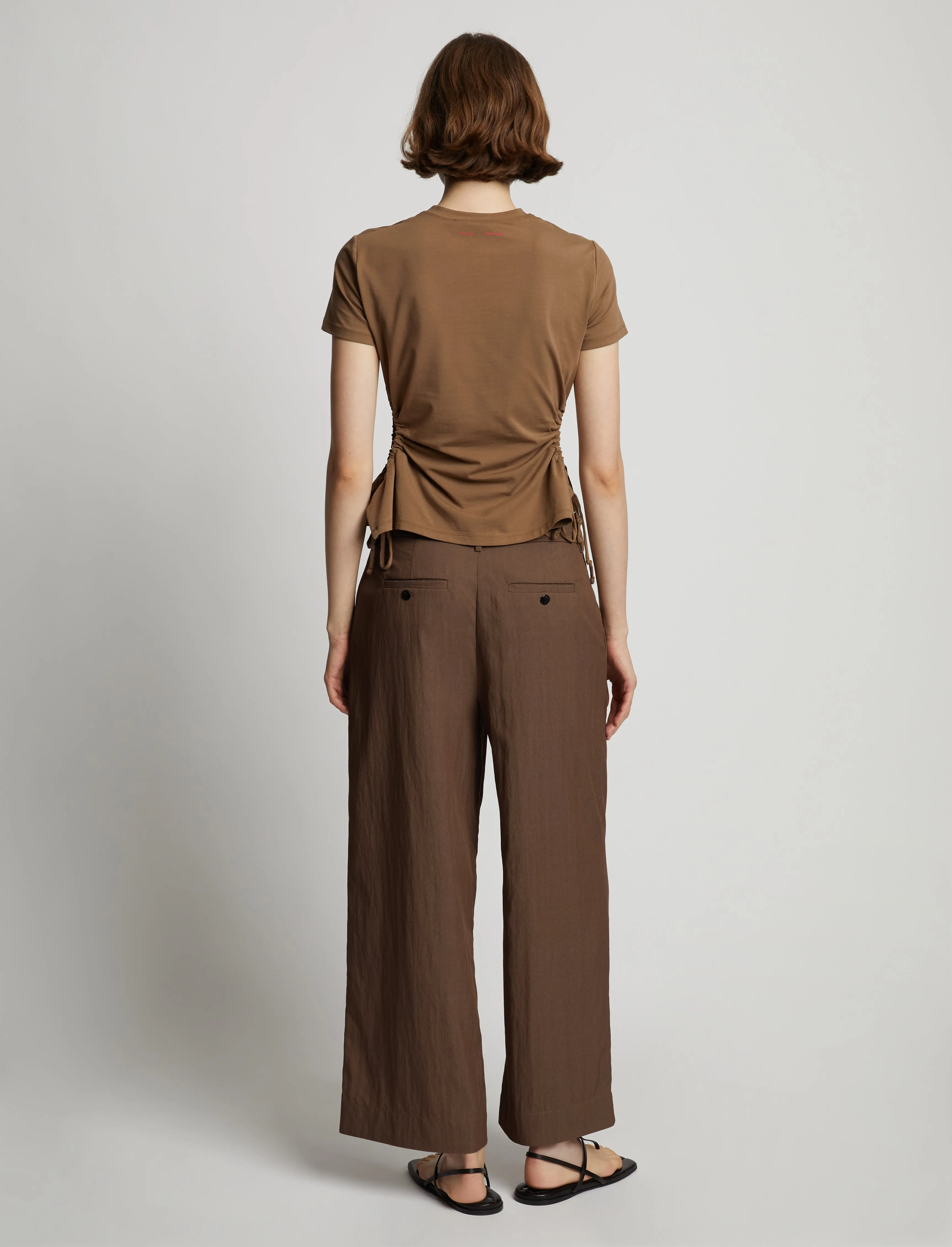 Drapey Suiting Wide Leg Pant sold by Proenza Schouler product image thumbnail 4