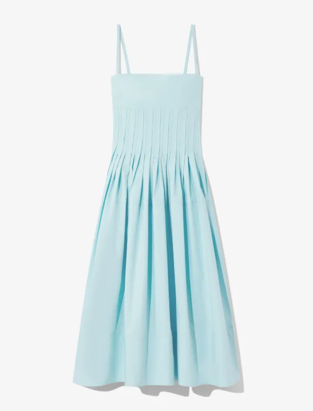 Eco Poplin Pintuck Dress made by Proenza Schouler