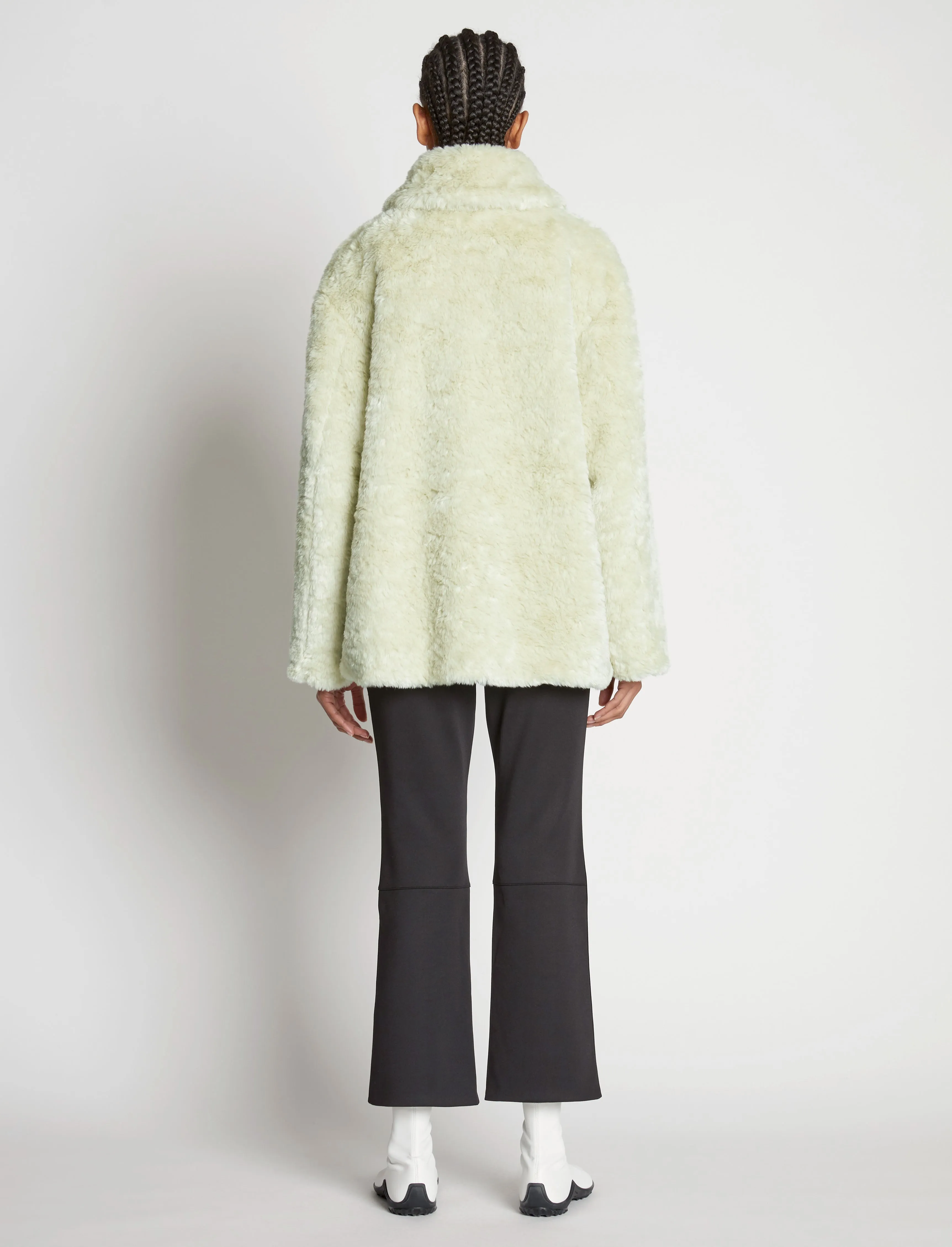 Faux Rabbit Peacoat sold by Proenza Schouler product image thumbnail 5