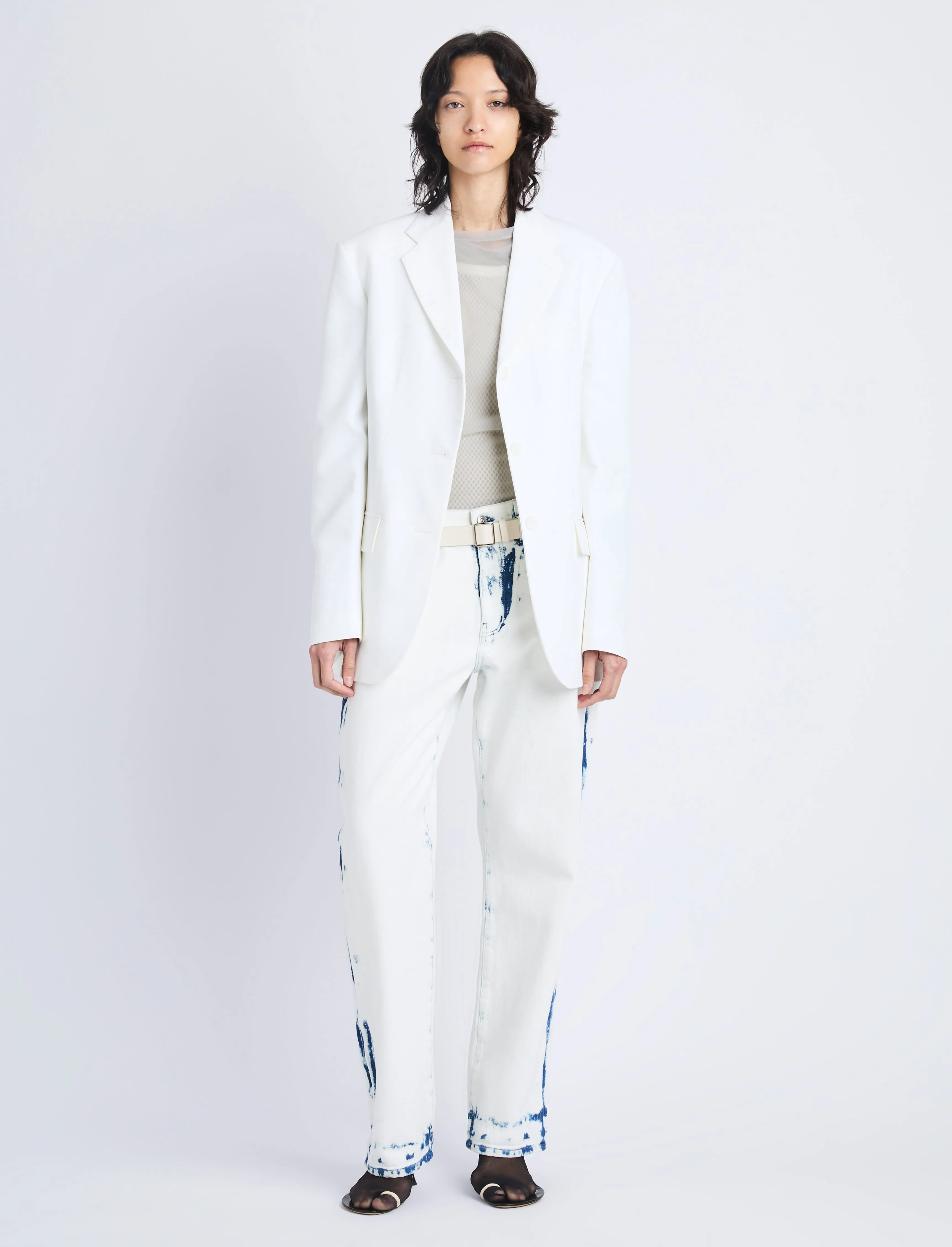 Sandis Jacket in Cotton Viscose sold by Proenza Schouler product image thumbnail 2