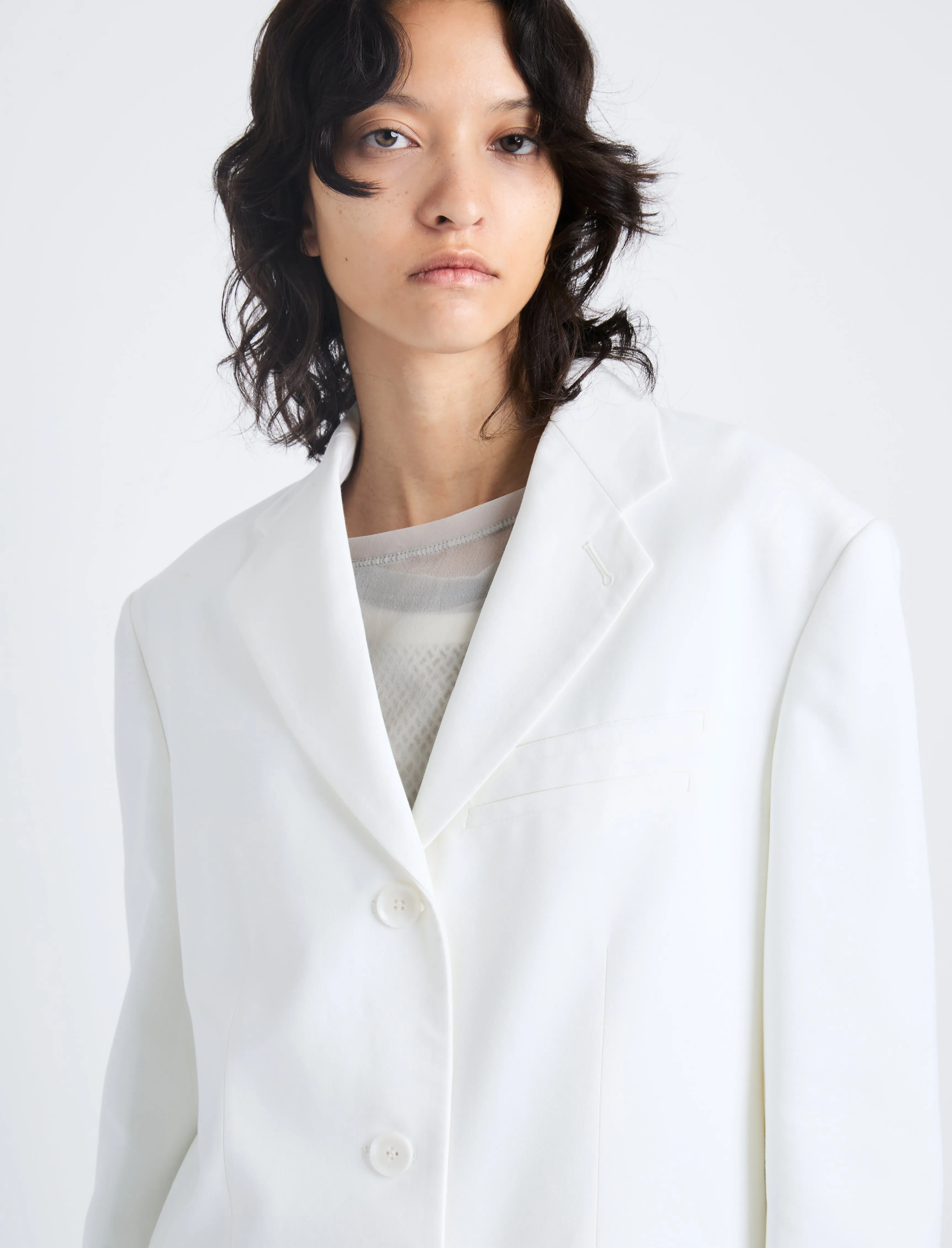 Sandis Jacket in Cotton Viscose sold by Proenza Schouler product image thumbnail 5