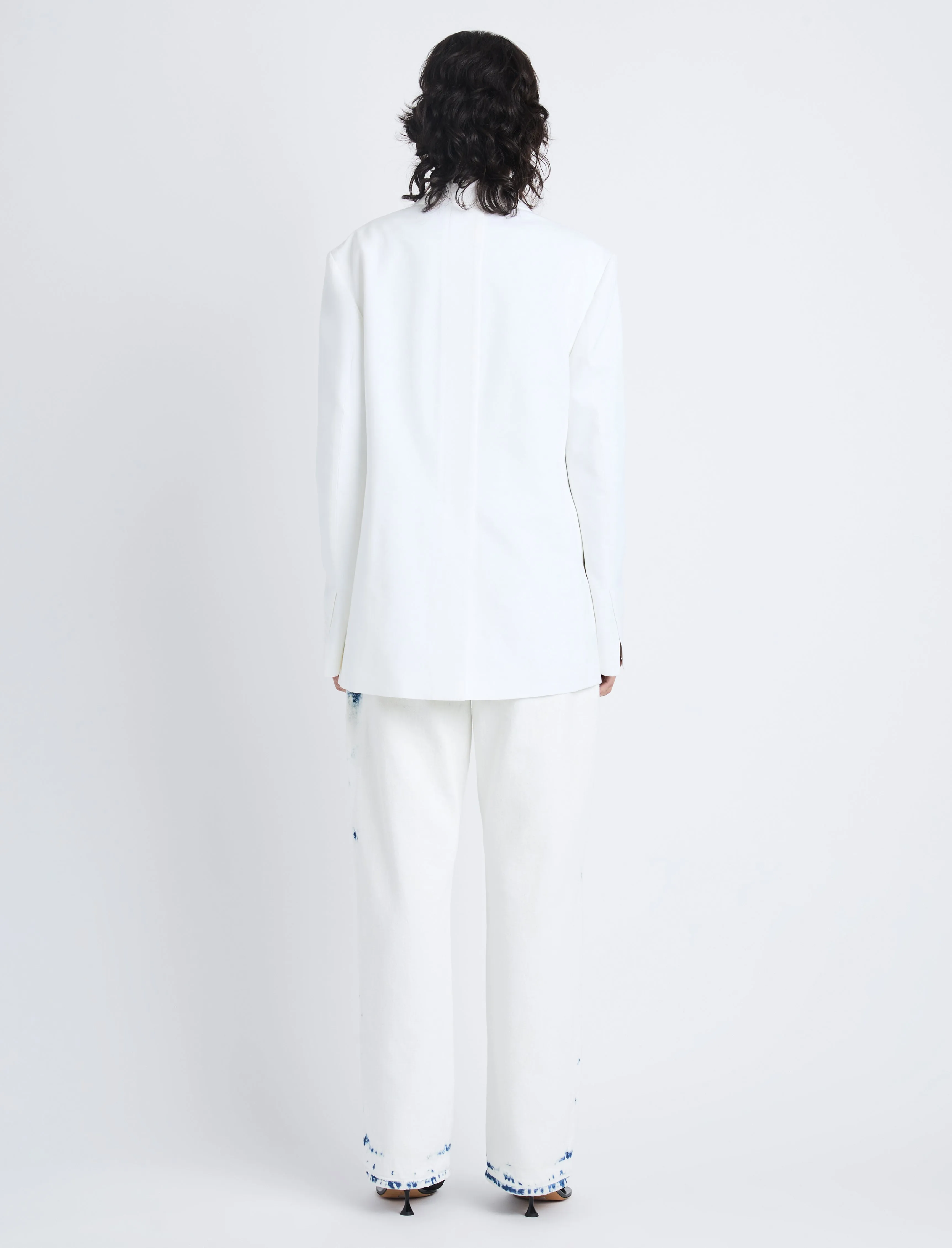 Sandis Jacket in Cotton Viscose sold by Proenza Schouler product image thumbnail 4