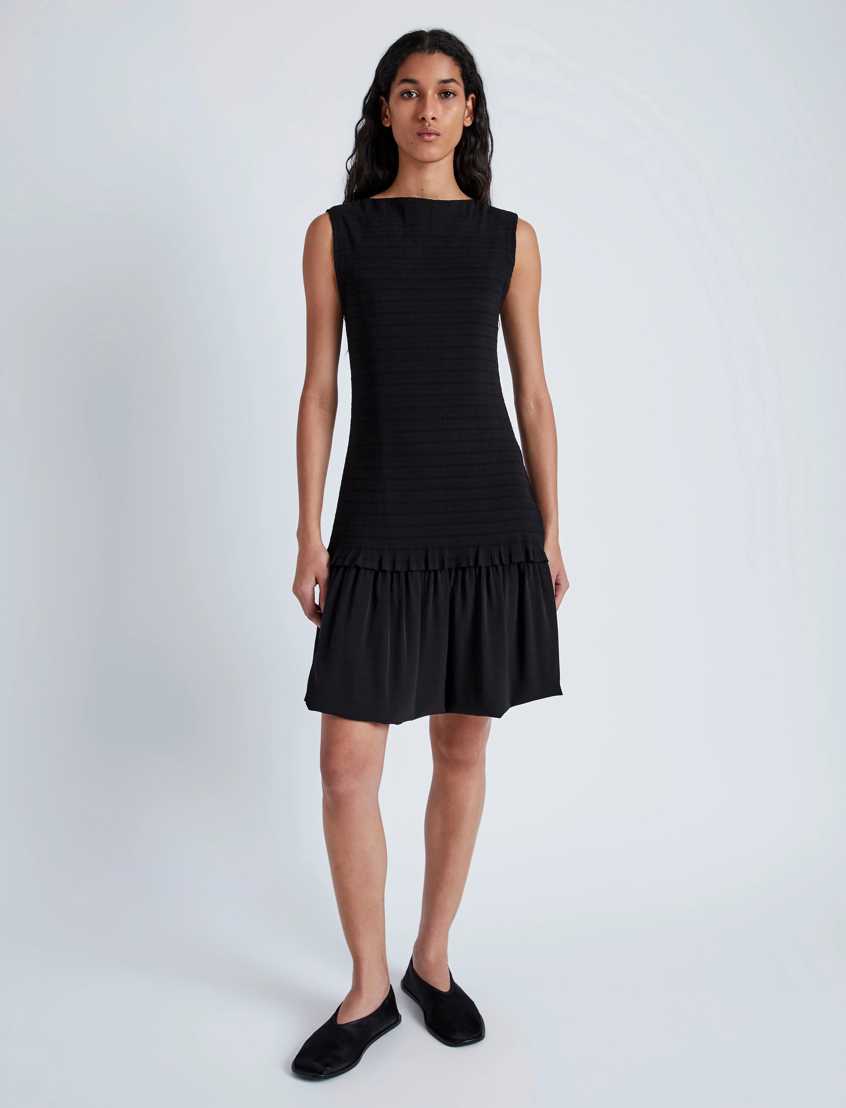 Martine Dress in Micro Pleat sold by Proenza Schouler product image thumbnail 2