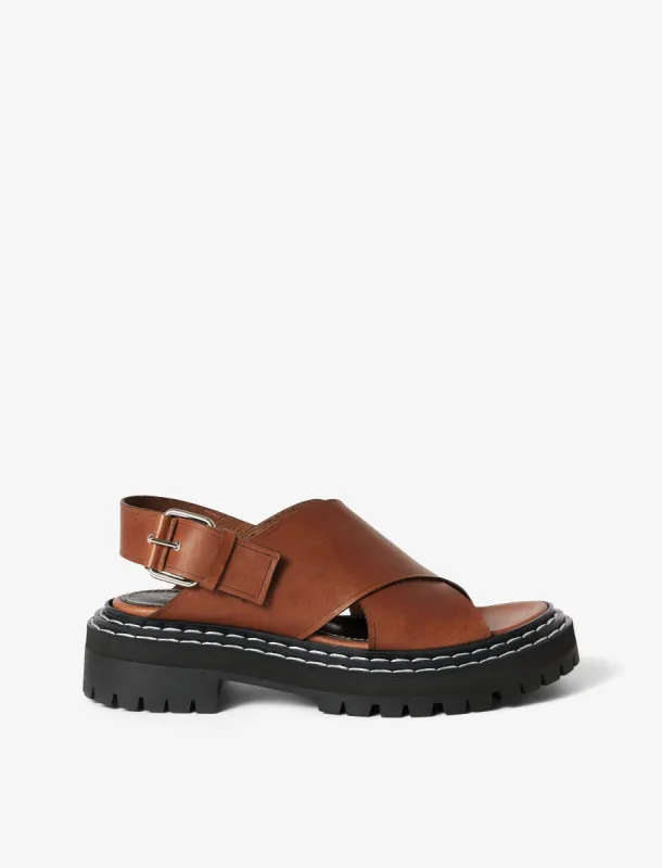 Calf Lug Sole Sandals sold by Proenza Schouler