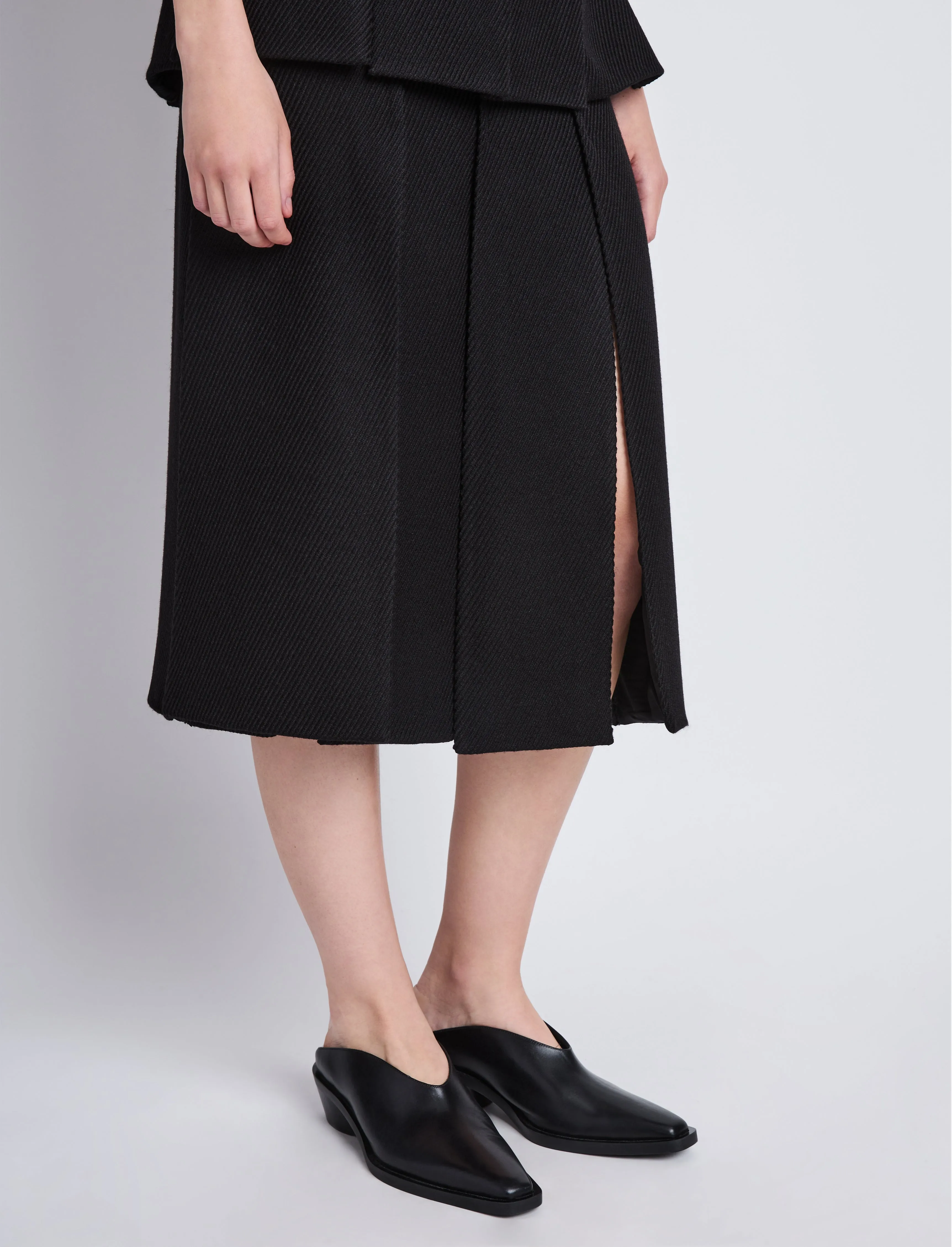 Diane Skirt in Wool Twill sold by Proenza Schouler product image thumbnail 5