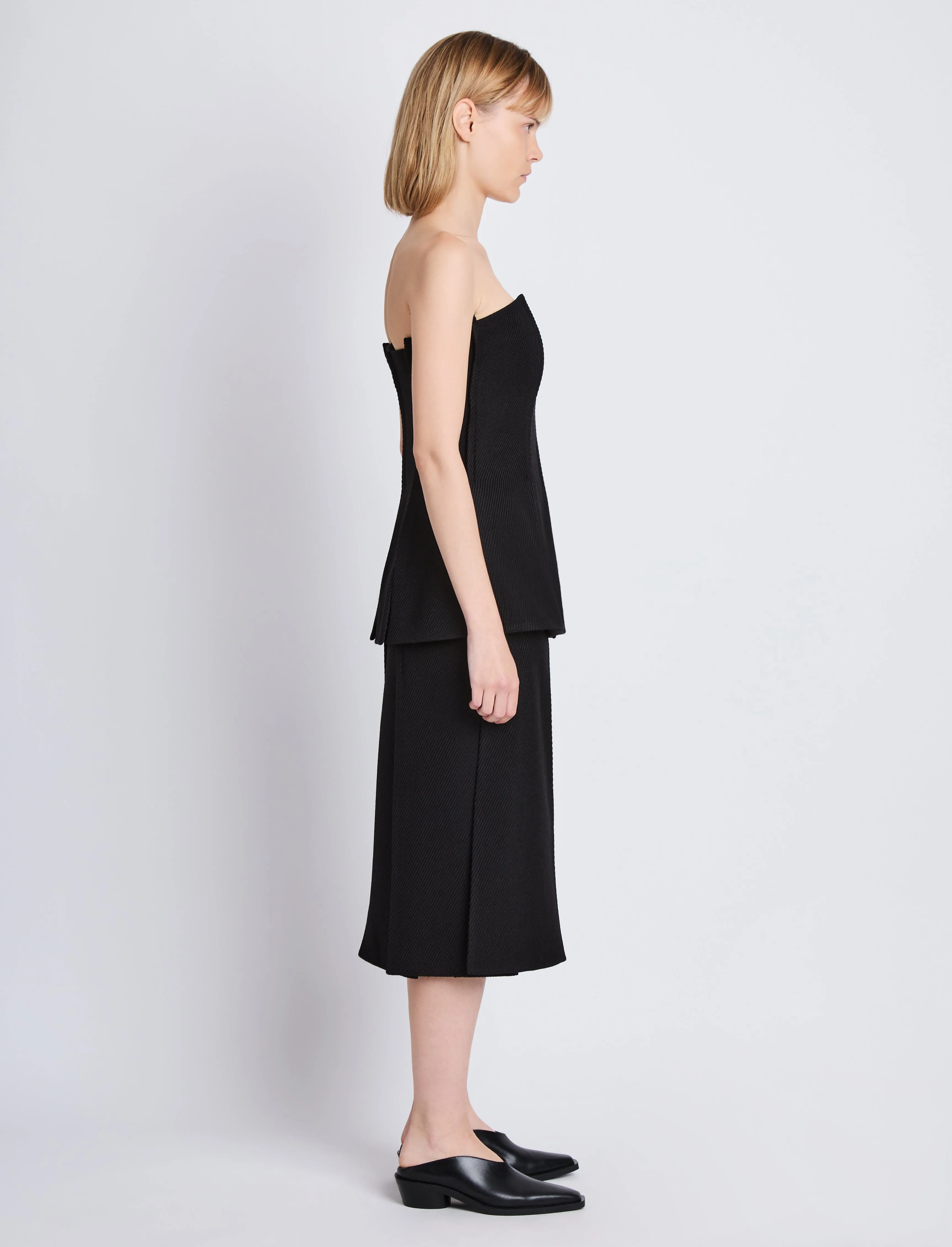 Diane Skirt in Wool Twill sold by Proenza Schouler product image thumbnail 3