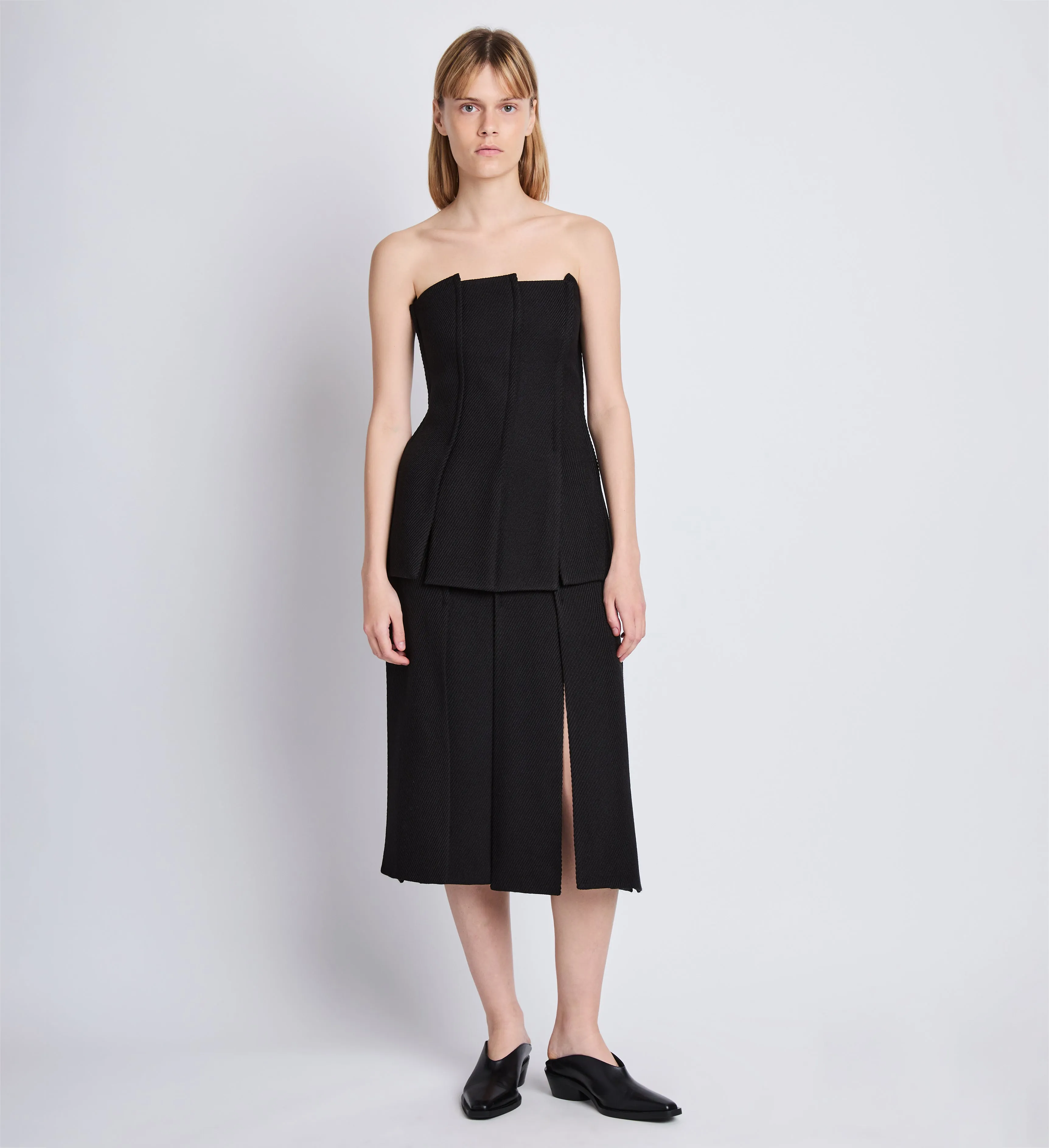 Diane Skirt in Wool Twill sold by Proenza Schouler product image thumbnail 2