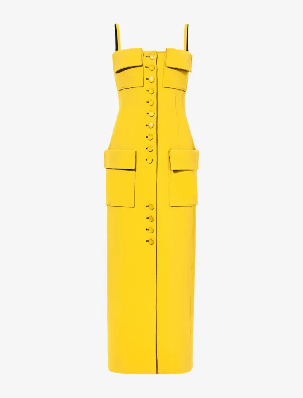 Bi-Stretch Crepe Dress made by Proenza Schouler