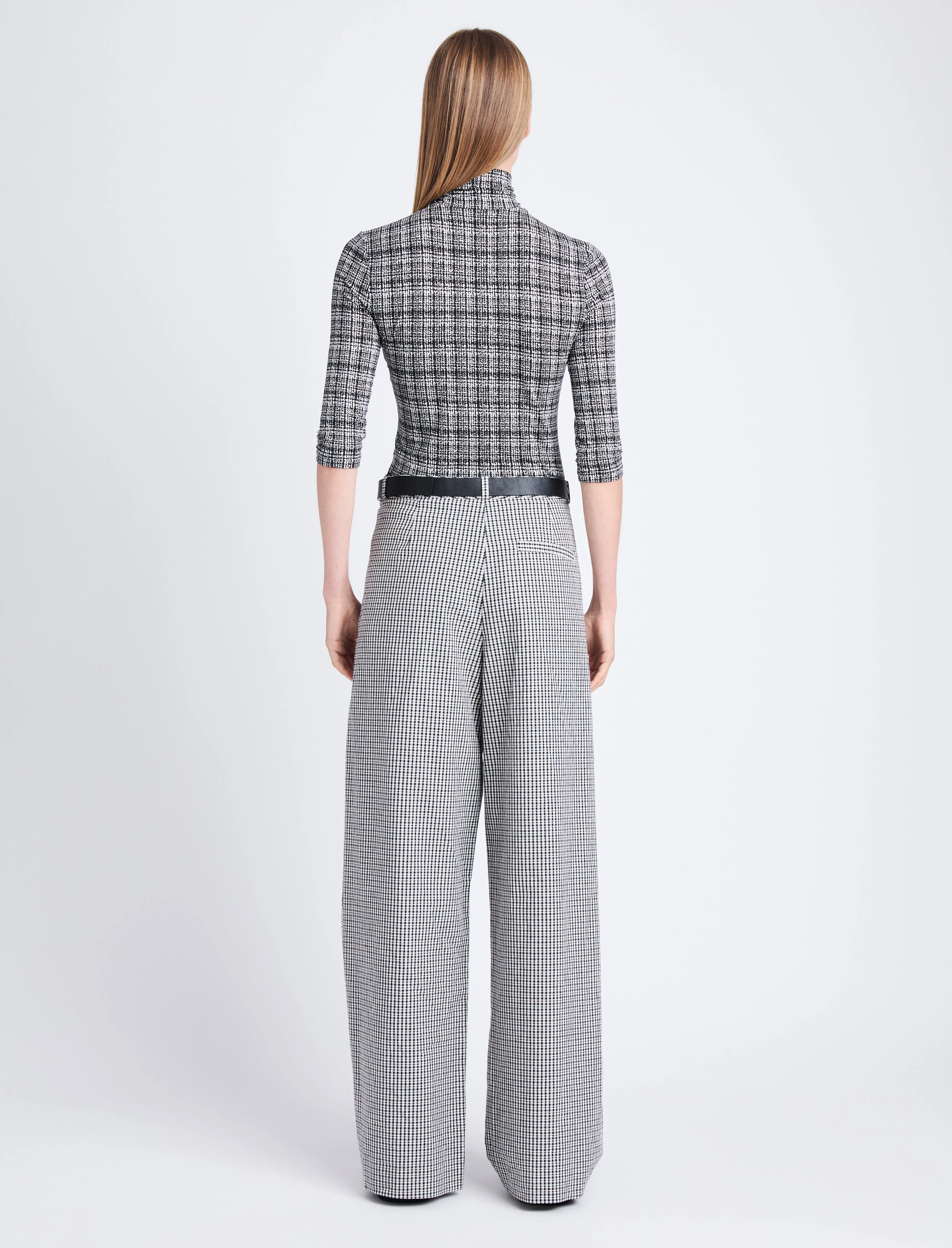 Amiri Top in Painted Grid Jersey sold by Proenza Schouler product image thumbnail 5