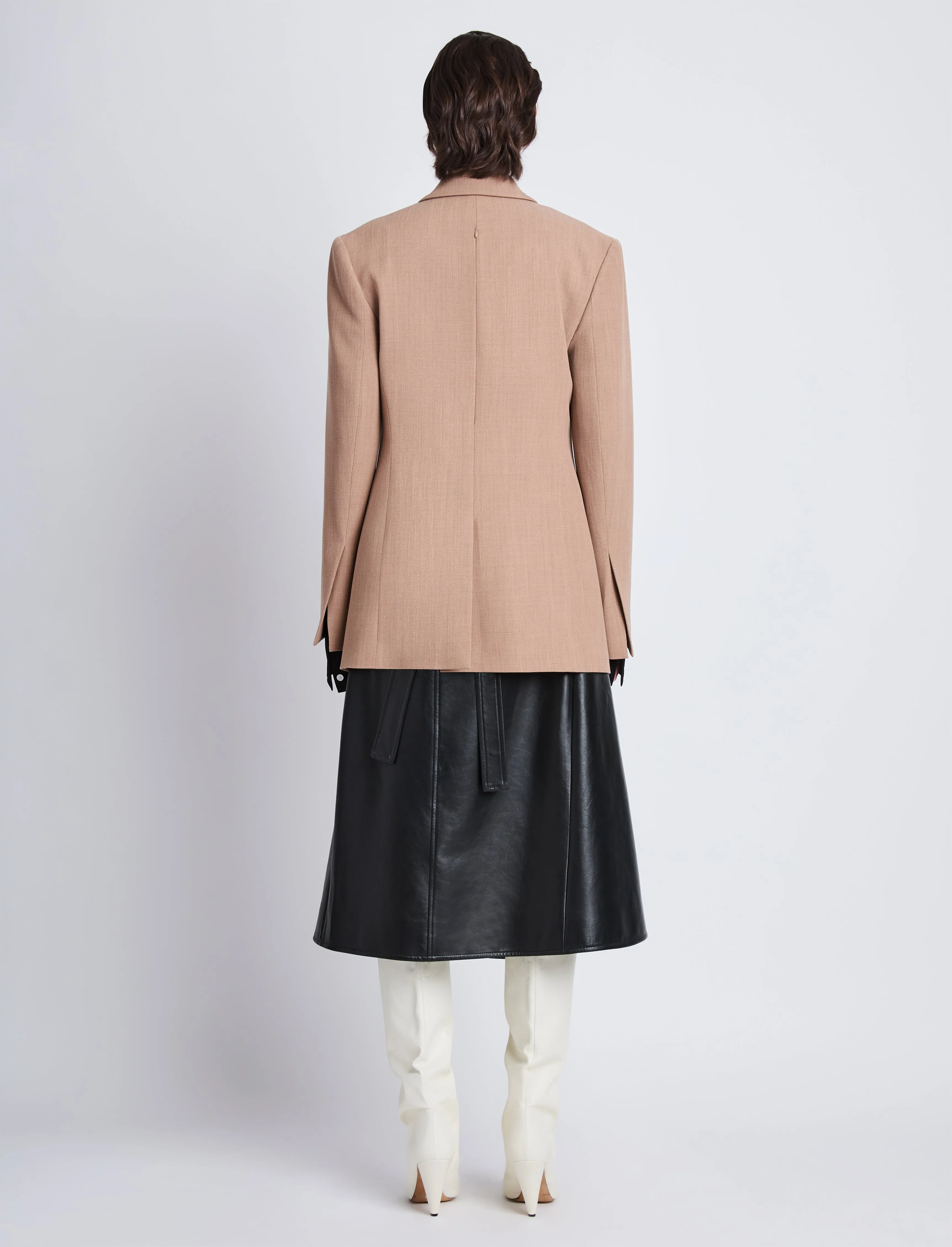 Laurie Jacket in Wool Melange sold by Proenza Schouler product image thumbnail 5