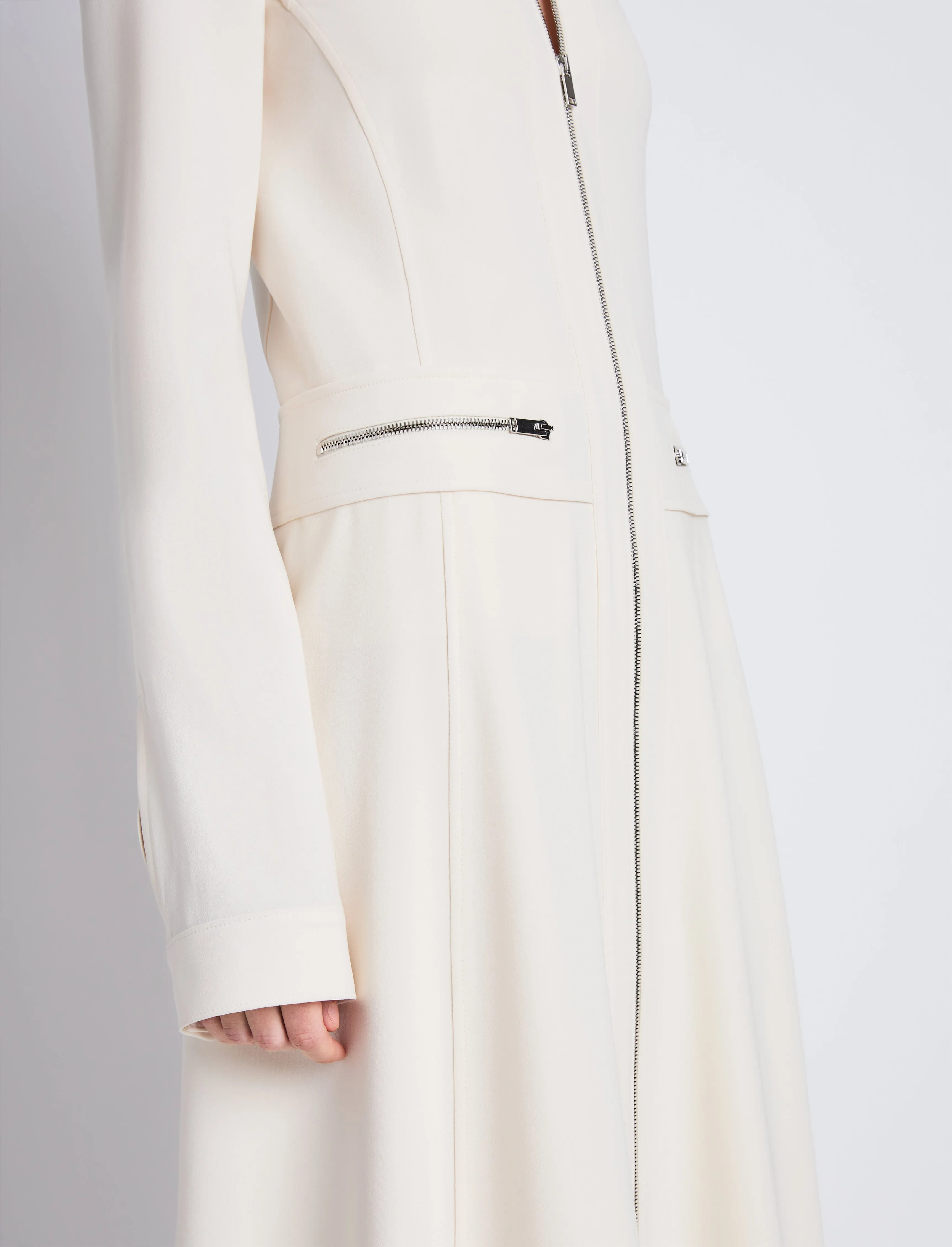 Joanne Dress in Matte Viscose Crepe sold by Proenza Schouler product image thumbnail 5