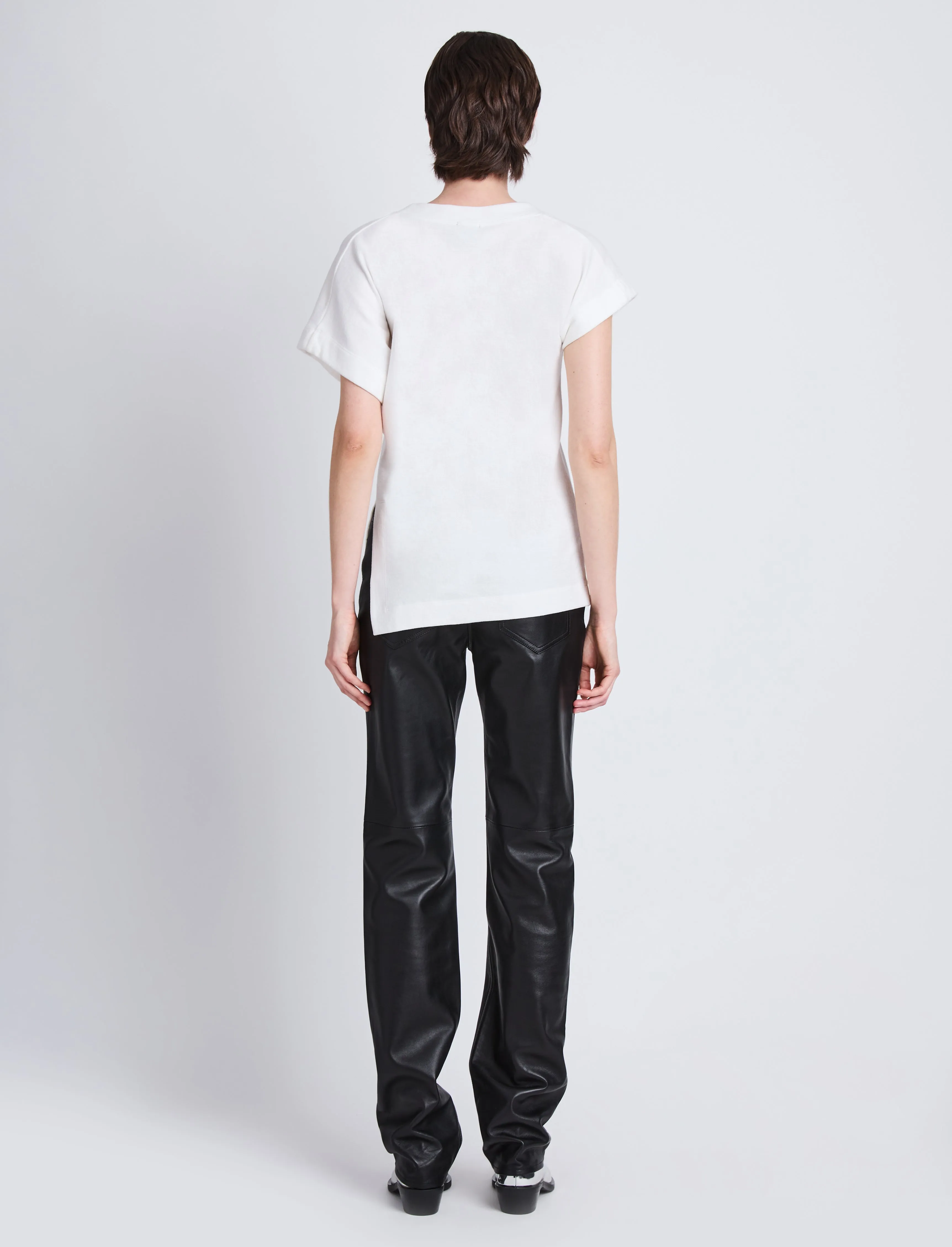 Hopper T-Shirt in Cotton Jersey sold by Proenza Schouler product image thumbnail 5