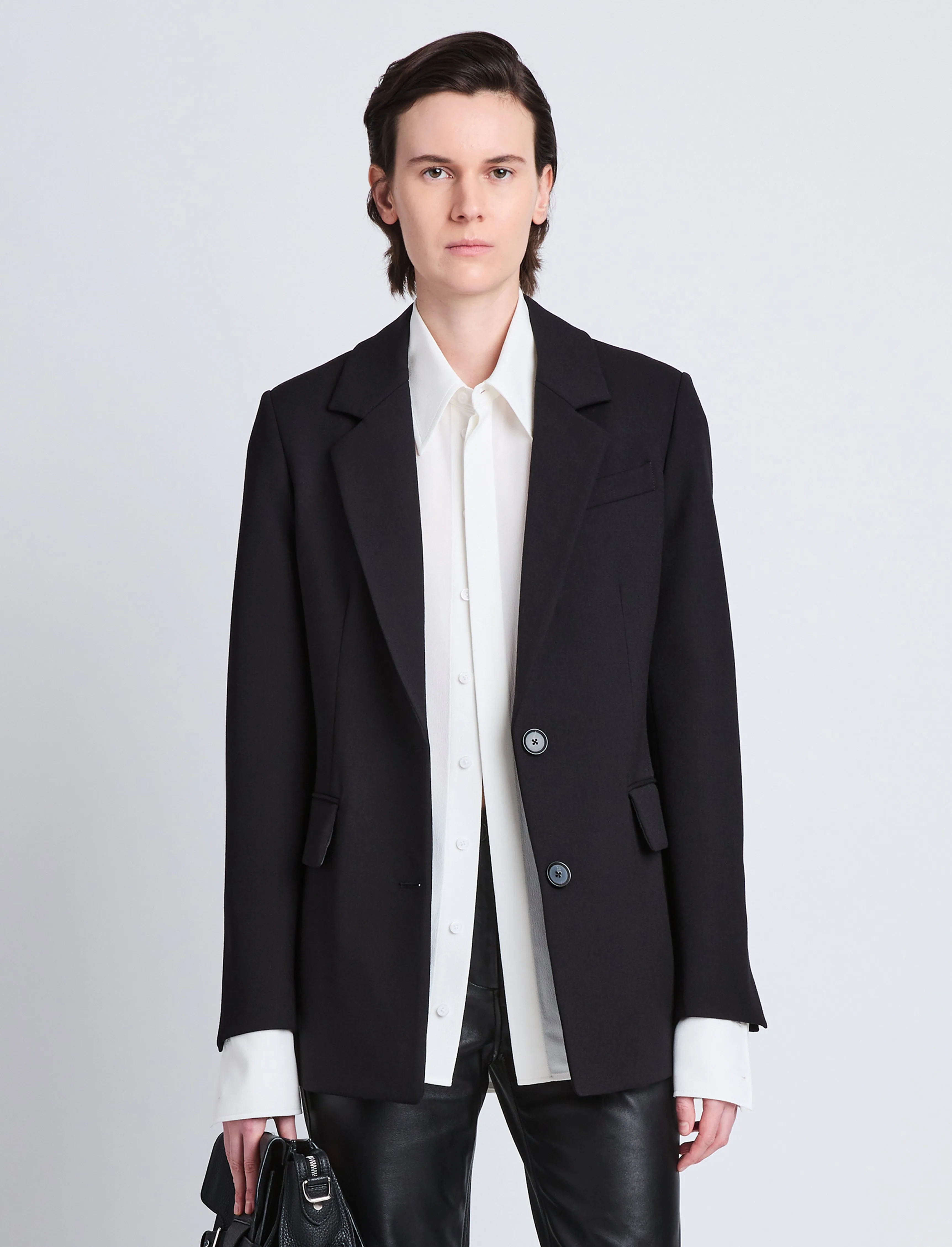 Eva Jacket in Tropical Wool sold by Proenza Schouler product image thumbnail 2