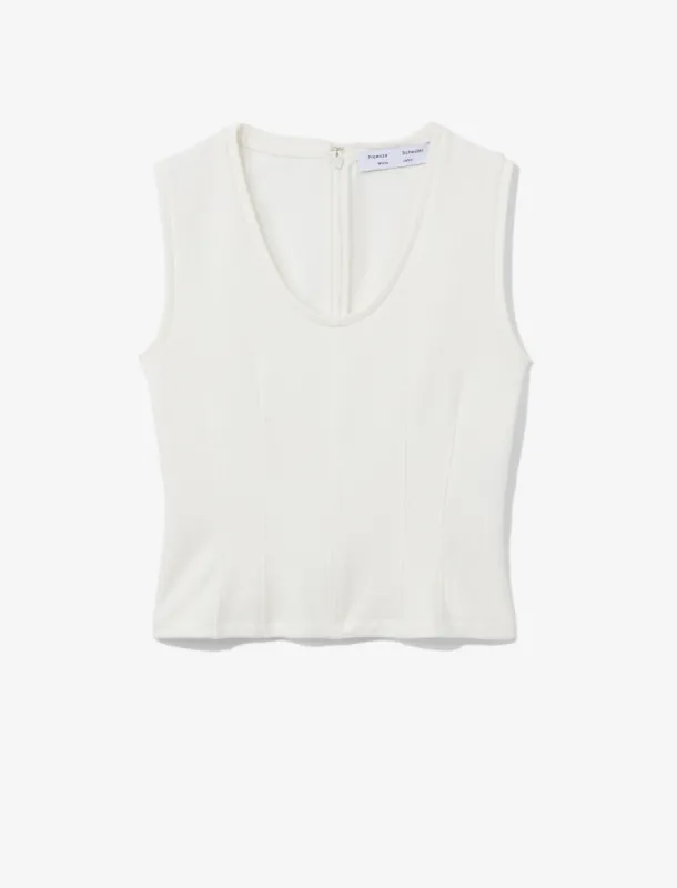 Sweatshirt Tank Top made by Proenza Schouler