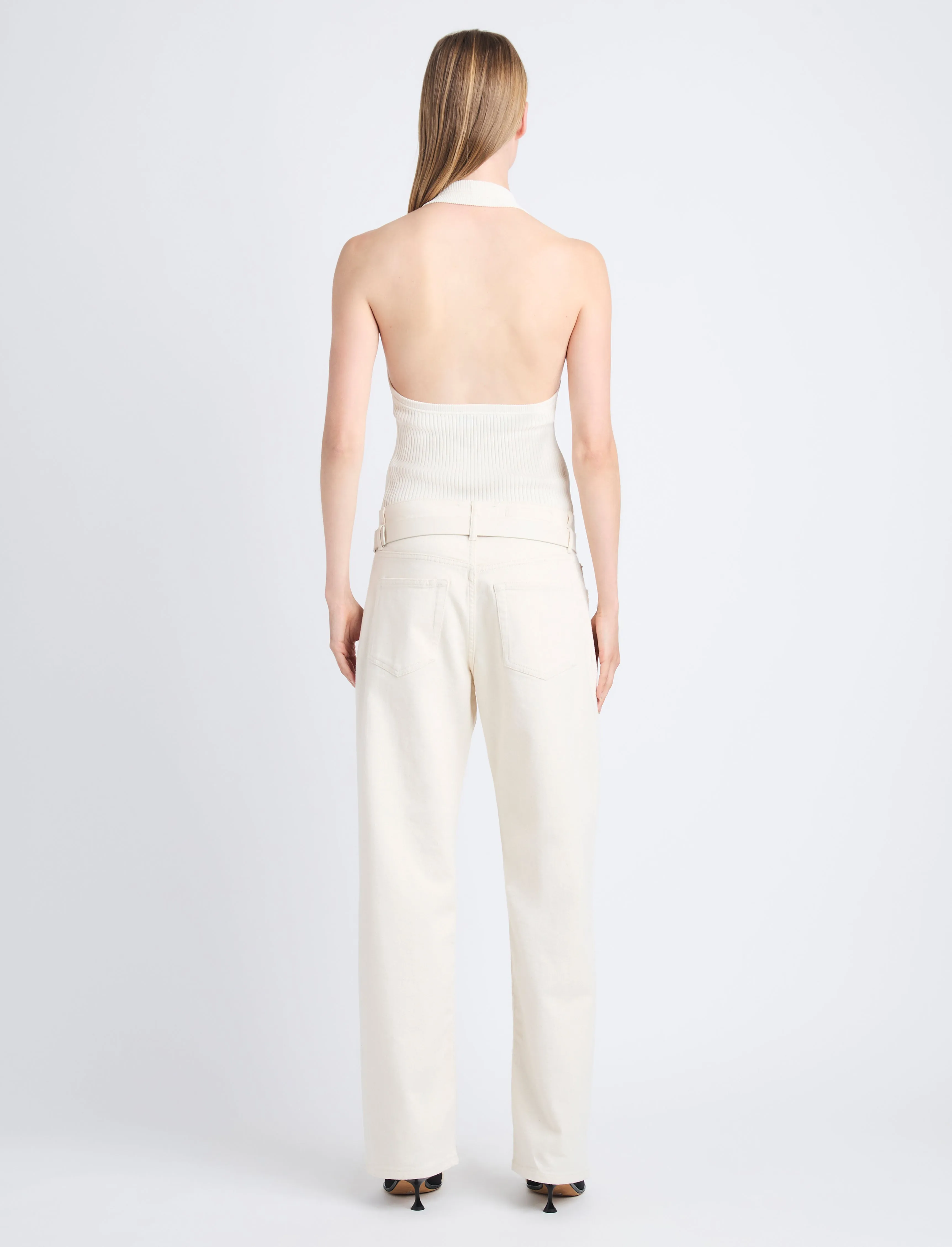 Gloria Top in Viscose Rib sold by Proenza Schouler product image thumbnail 5