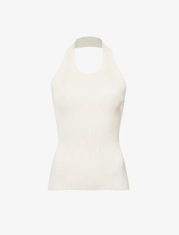 Gloria Top in Viscose Rib sold by Proenza Schouler