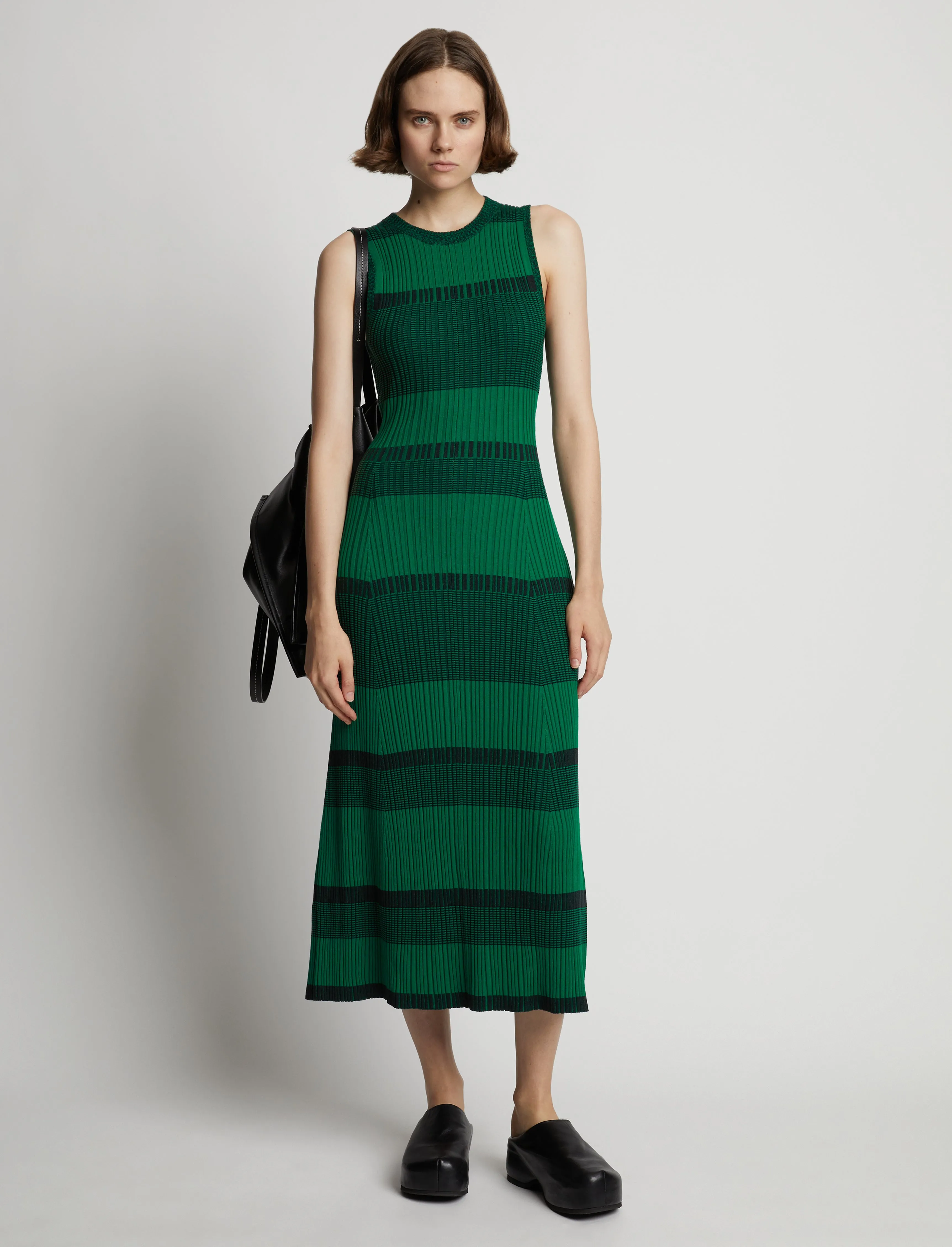 Mini Stripe Sleeveless Knit Dress sold by Proenza Schouler product image thumbnail 2