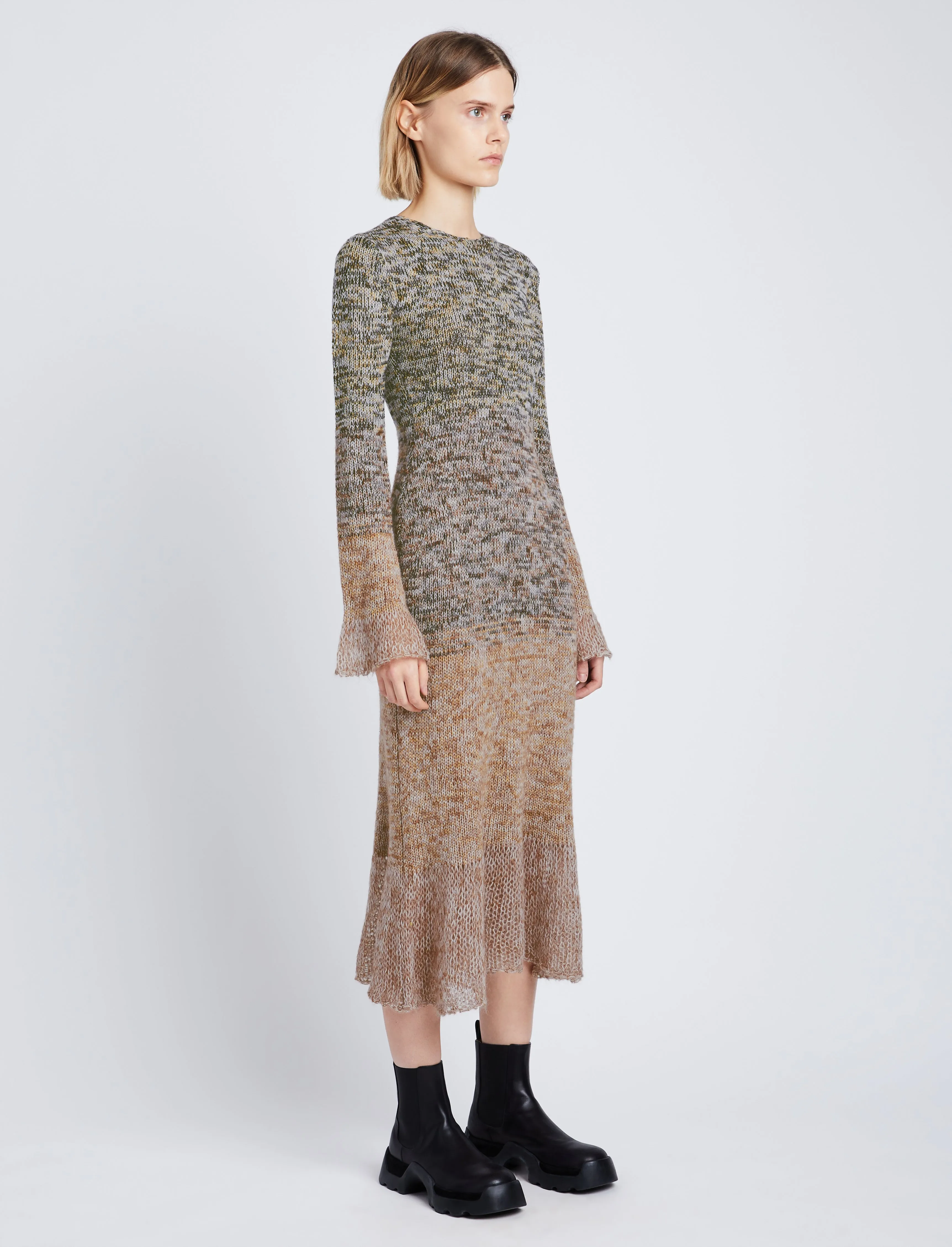 Multi Marl Knit Dress sold by Proenza Schouler product image thumbnail 3