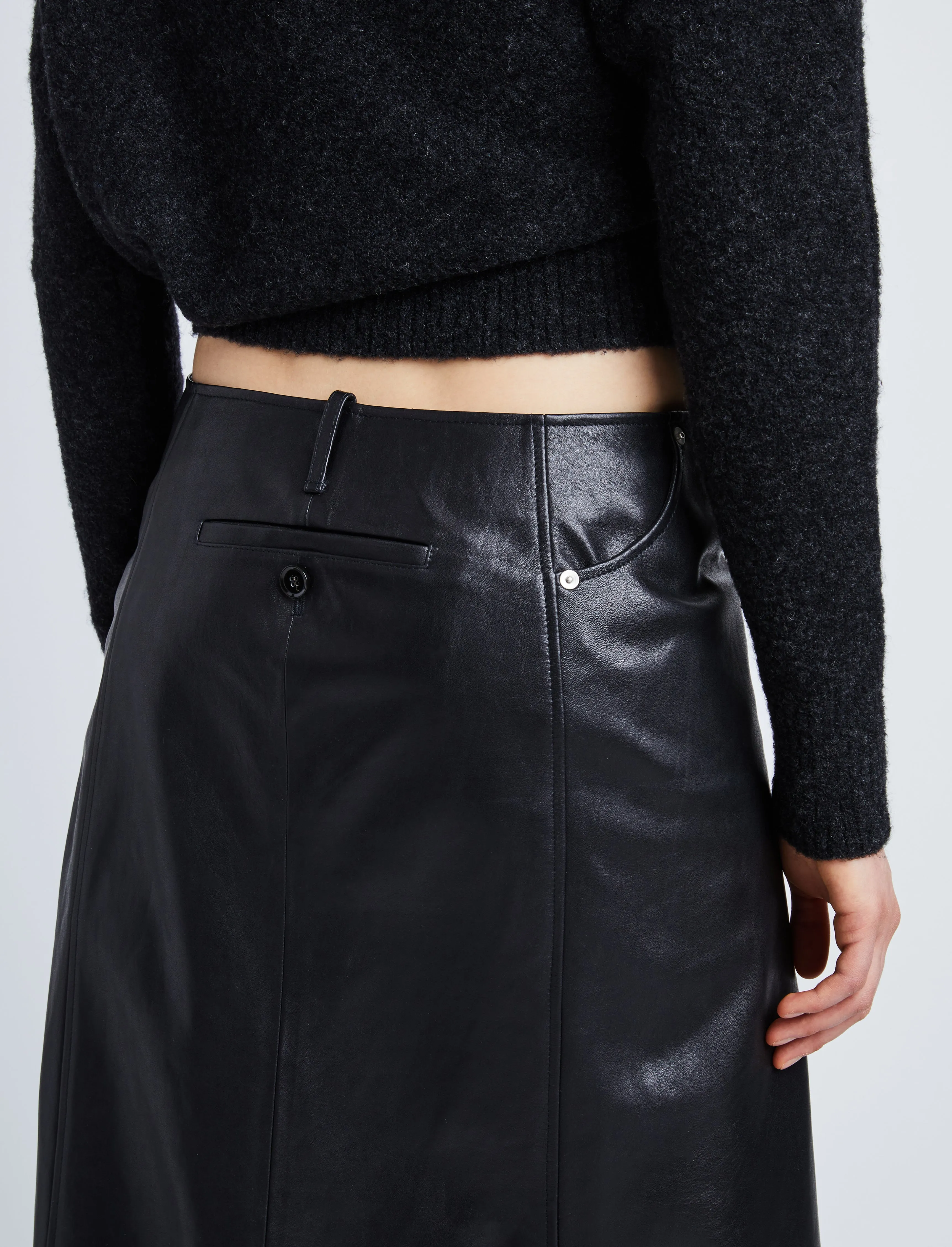 Nappa Leather Skirt sold by Proenza Schouler product image thumbnail 5