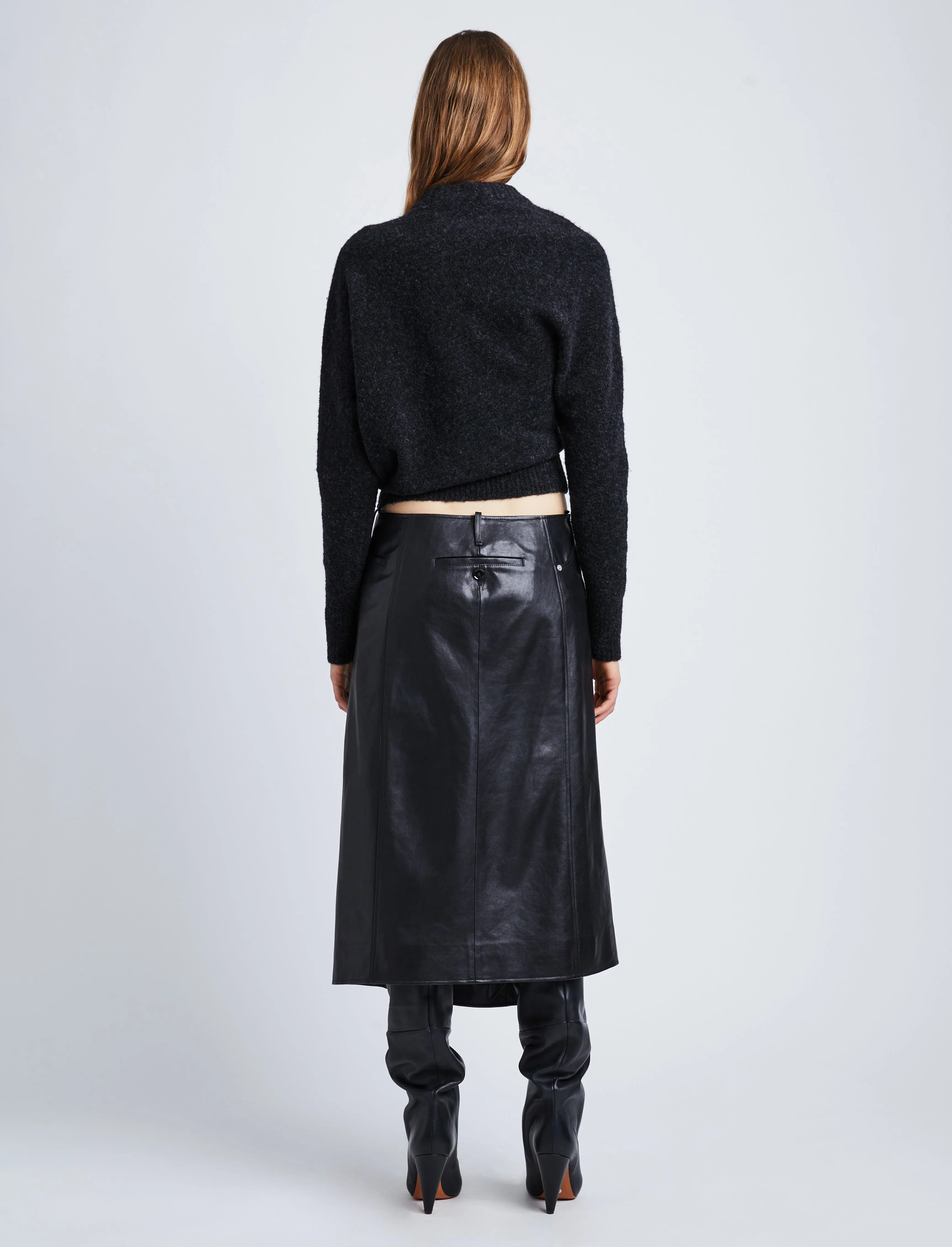 Nappa Leather Skirt sold by Proenza Schouler product image thumbnail 4